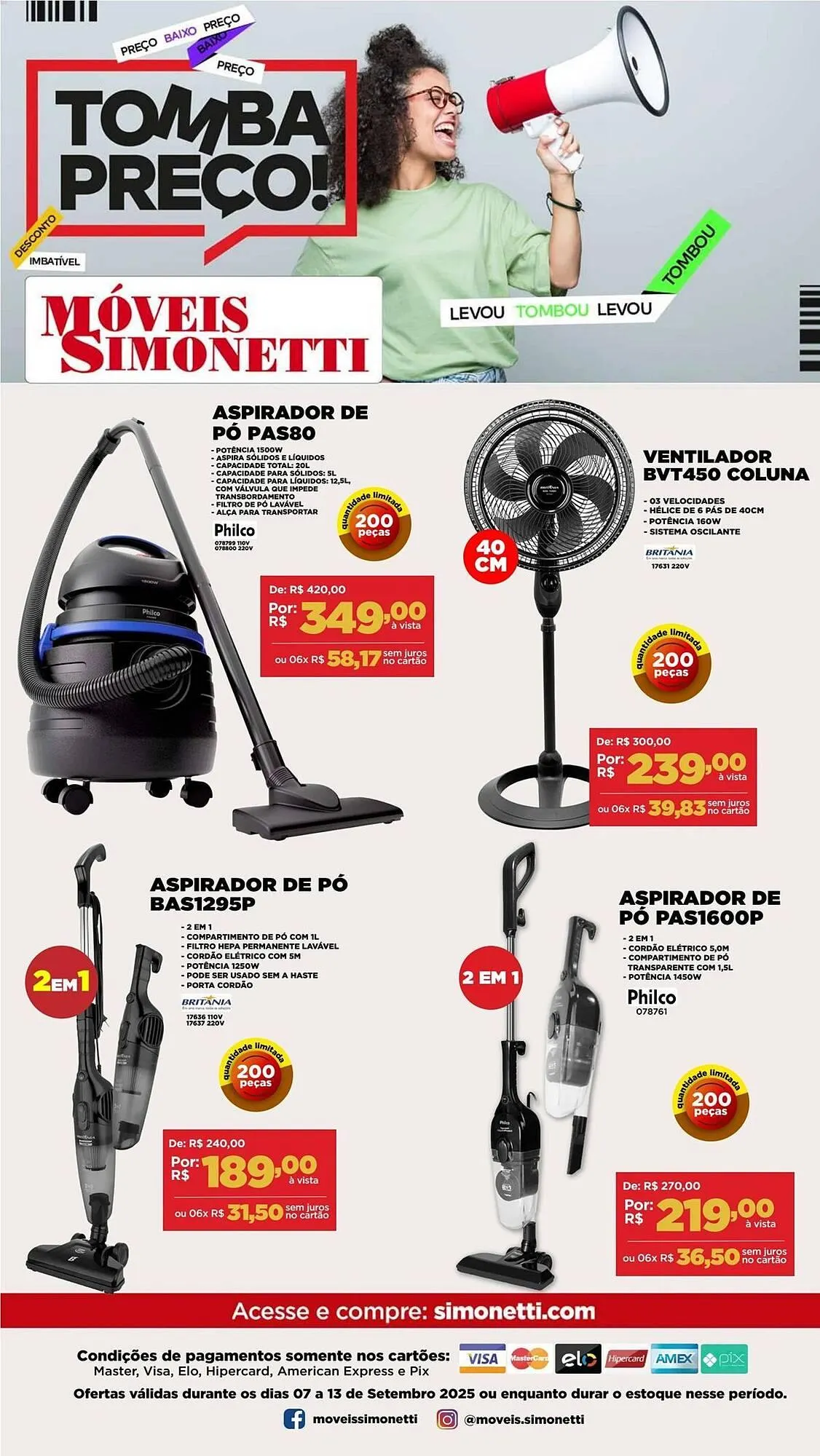 Encarte de Catálogo Móveis Simonetti 8 de setembro até 13 de setembro 2025 - Pagina 43