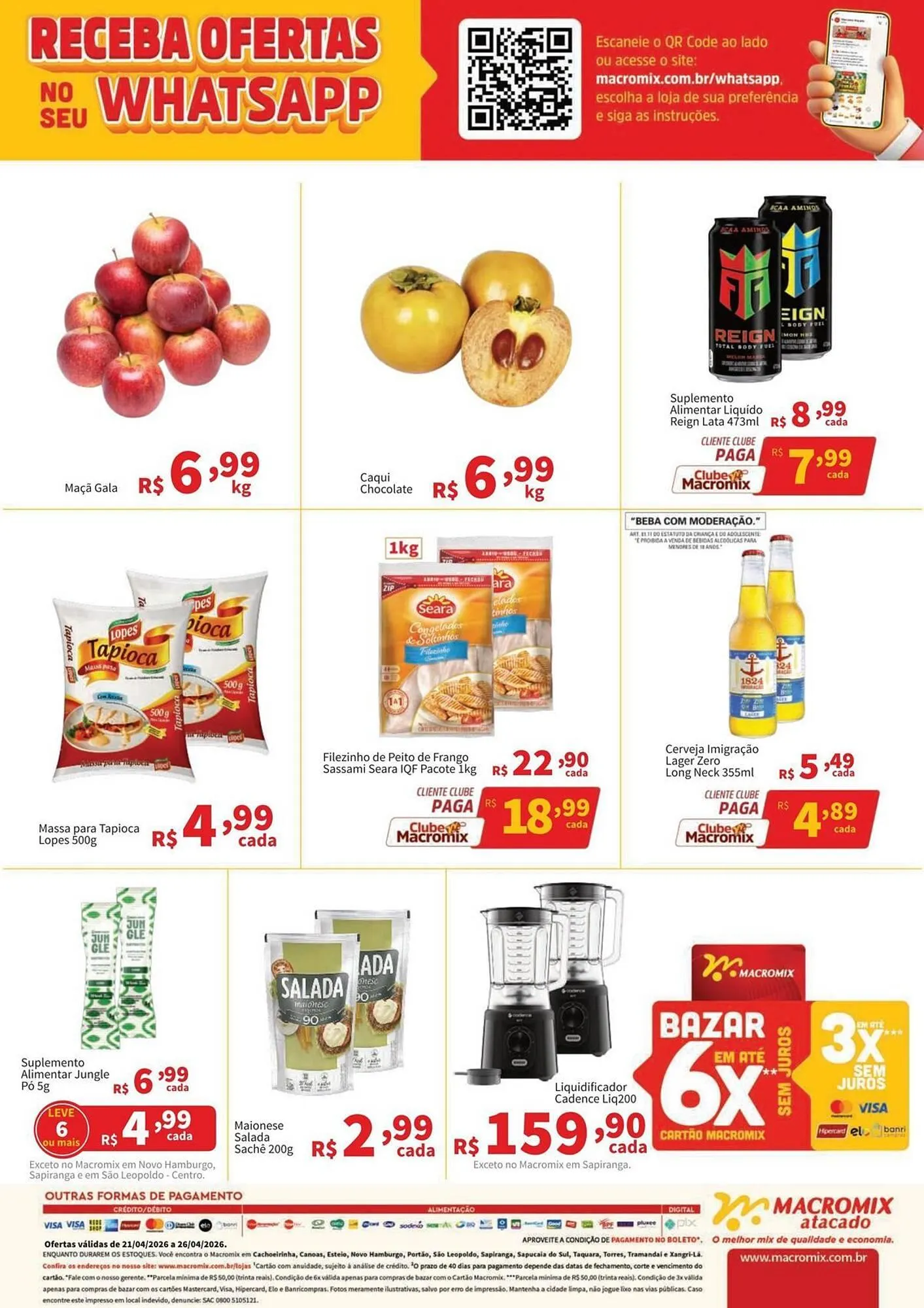 Encarte de Catálogo Macromix Atacado 21 de abril até 26 de abril 2026 - Pagina 2