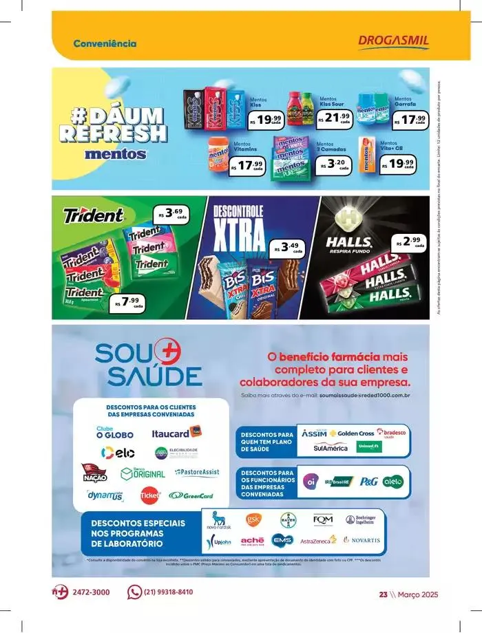 Encarte de Março de 2025 10 de março até 31 de março 2025 - Pagina 23