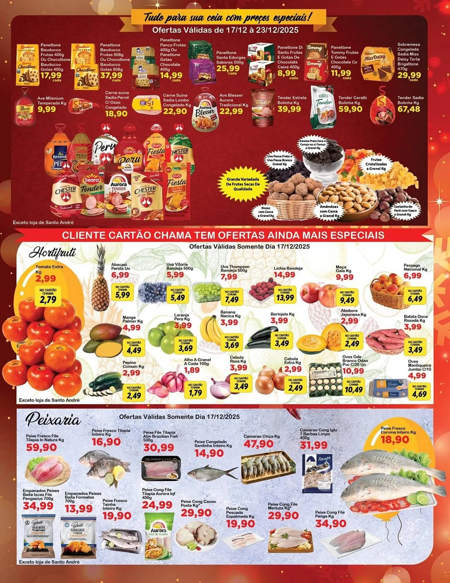 Encarte de Catálogo Chama Supermercados 17 de dezembro até 23 de dezembro 2025 - Pagina 2