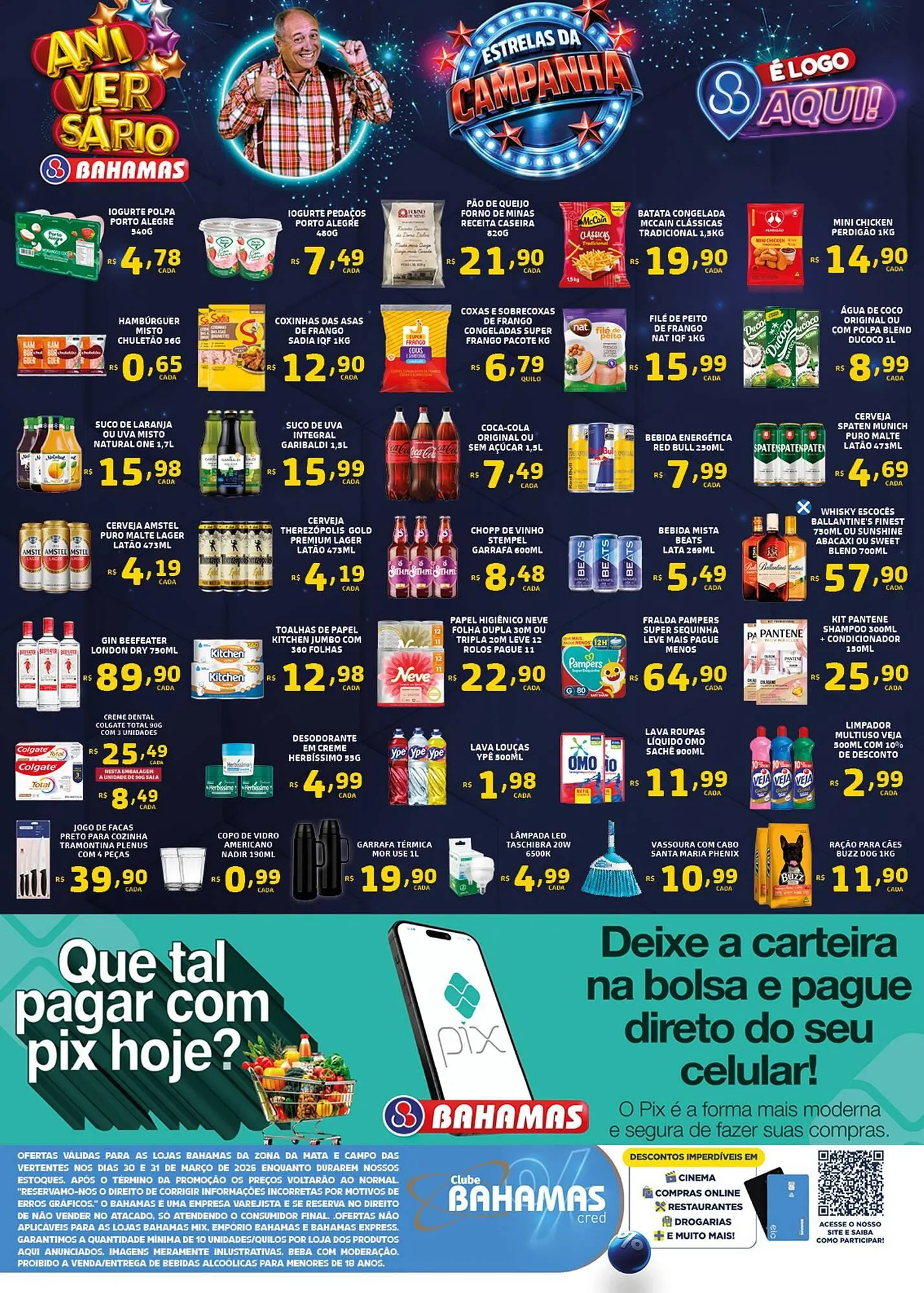 Encarte de Catálogo Bahamas Supermercados 30 de março até 31 de março 2026 - Pagina 2