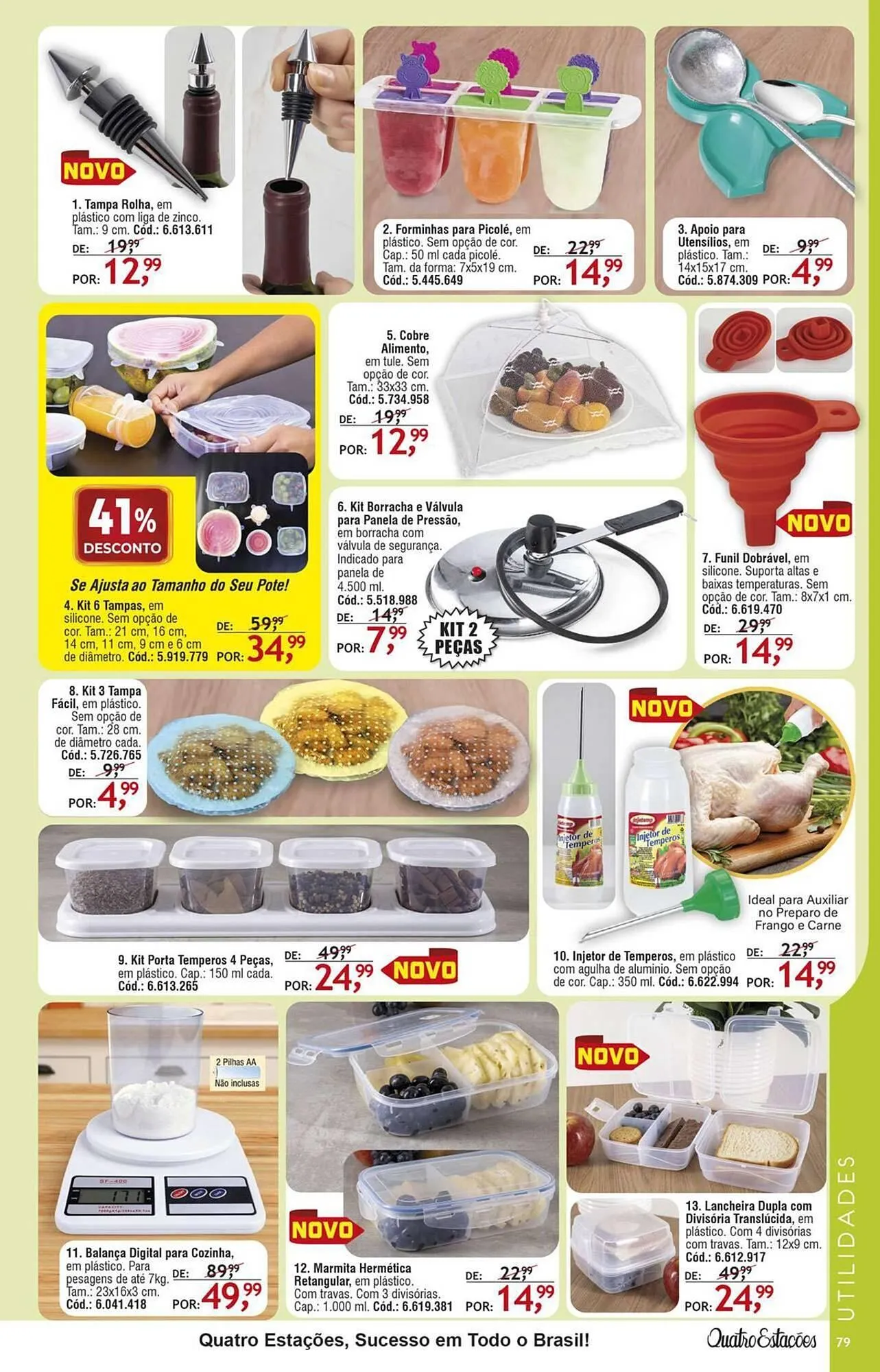 Encarte de Catálogo Quatro Estações 28 de abril até 30 de abril 2025 - Pagina 75