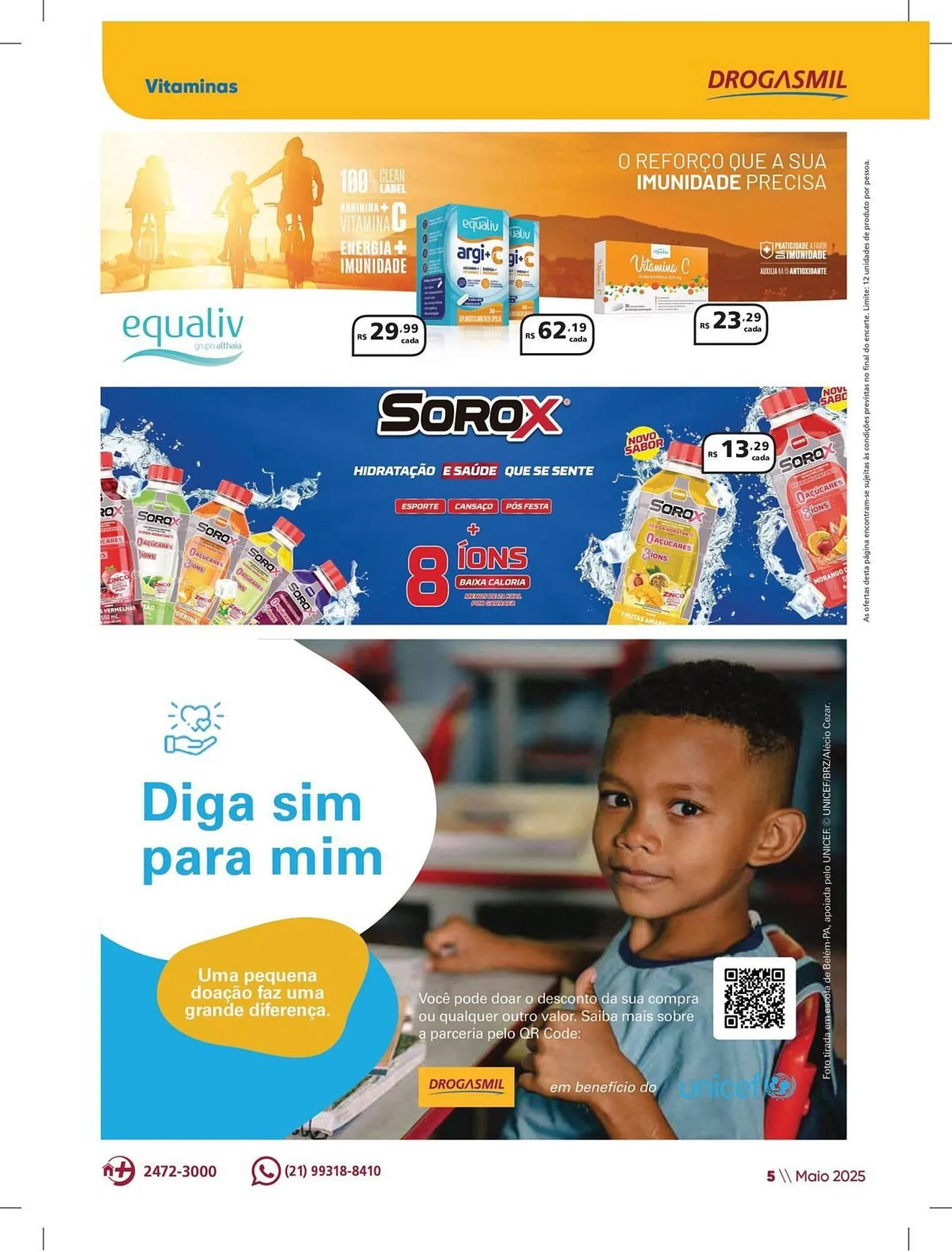 Encarte de Catálogo Drogasmil 5 de maio até 1 de junho 2025 - Pagina 5