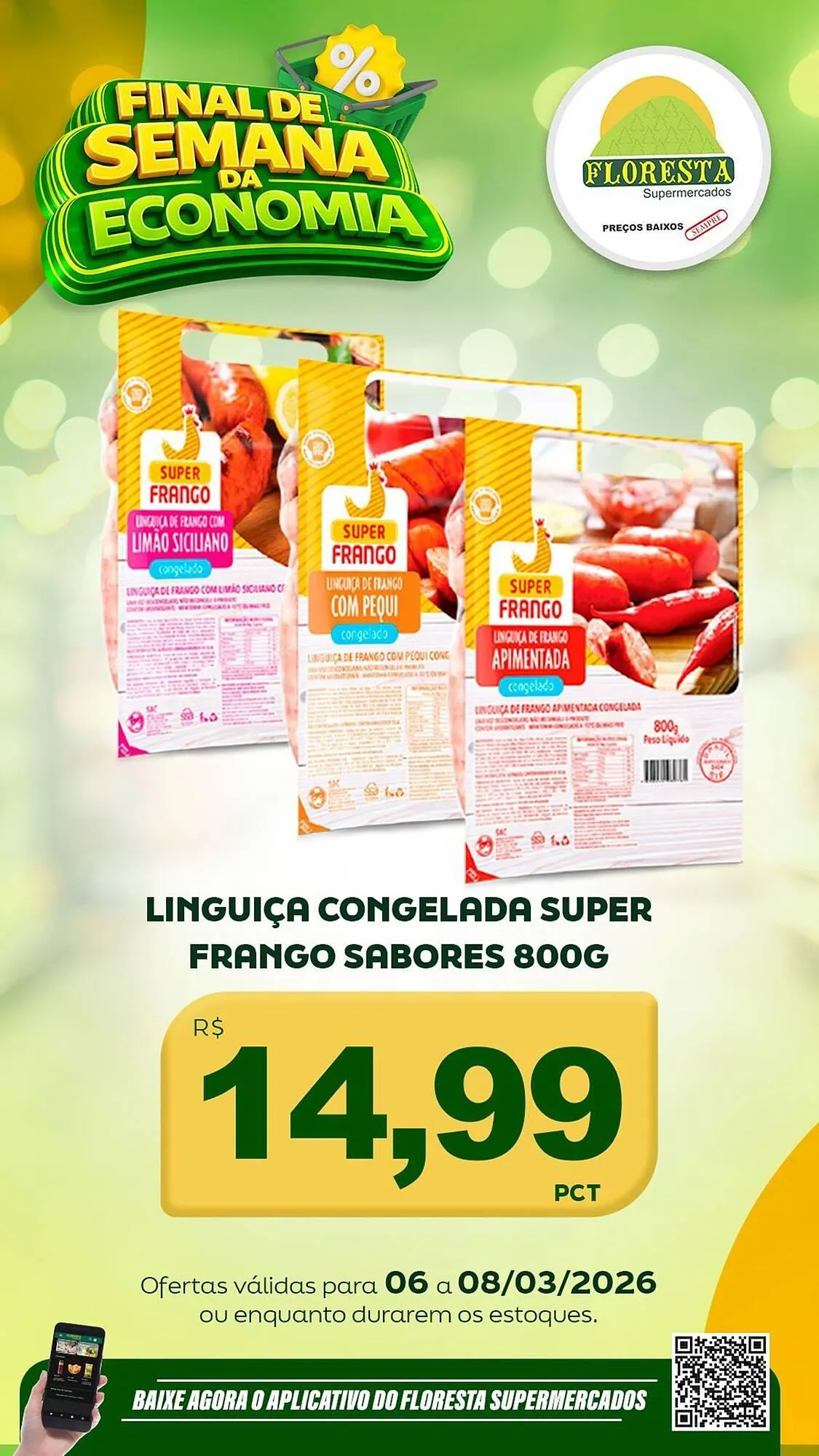 Encarte de Catálogo Floresta Supermercados 6 de março até 8 de março 2026 - Pagina 31
