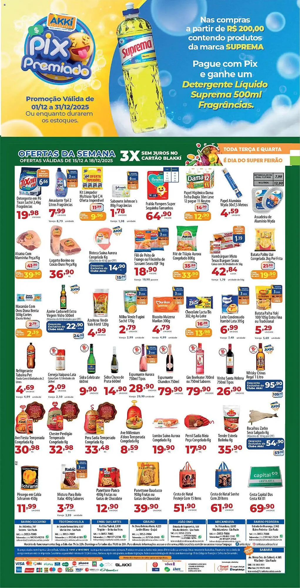 Encarte de Folheto Akki Atacadista 12 de dezembro até 14 de dezembro 2025 - Pagina 2