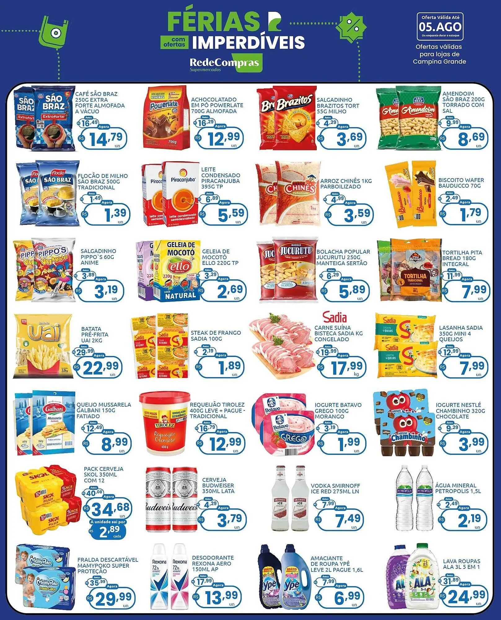 Encarte de Catálogo Rede Compras 2 de agosto até 5 de agosto 2025 - Pagina 2