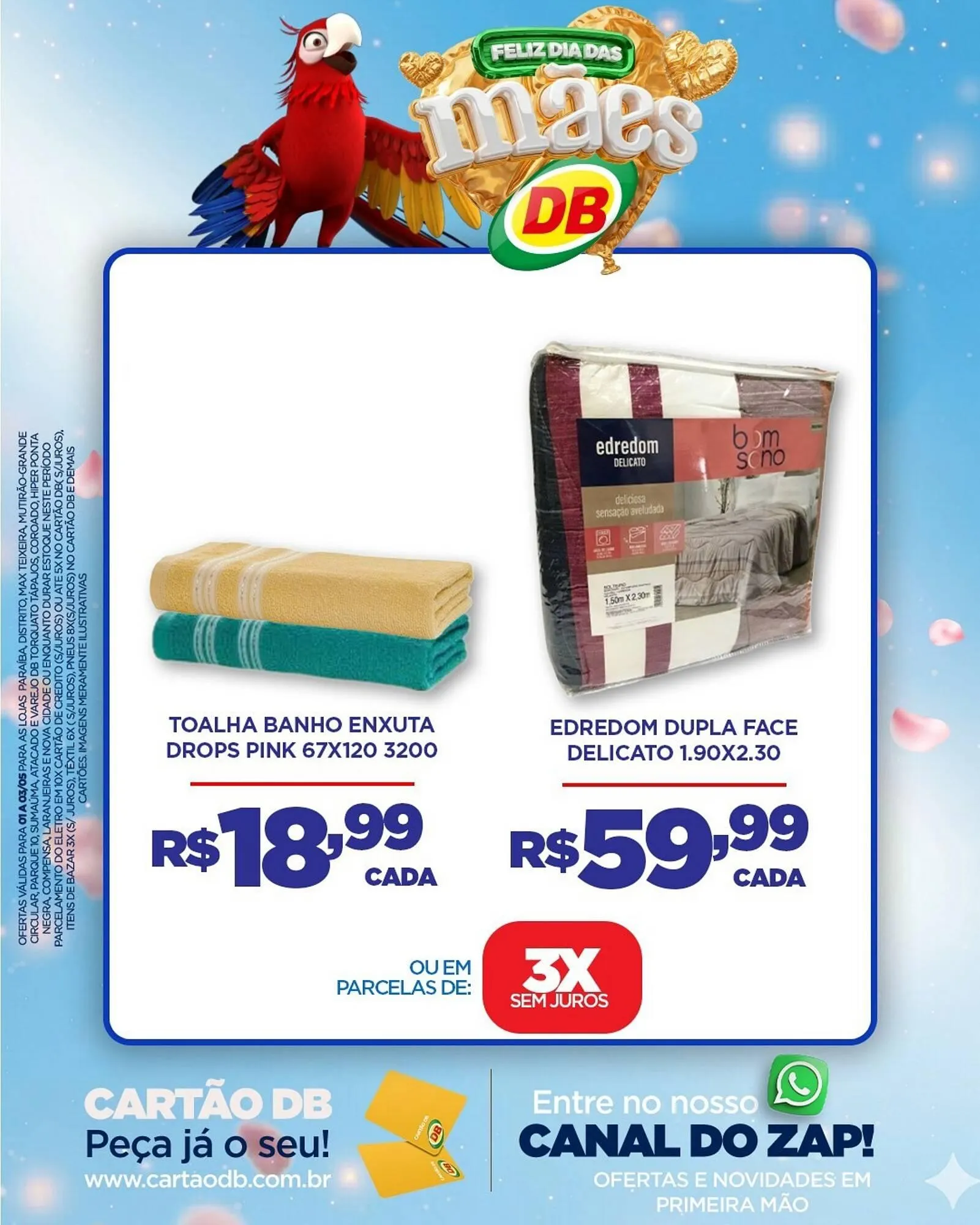 Encarte de Catálogo DB Supermercados 1 de maio até 3 de maio 2026 - Pagina 3