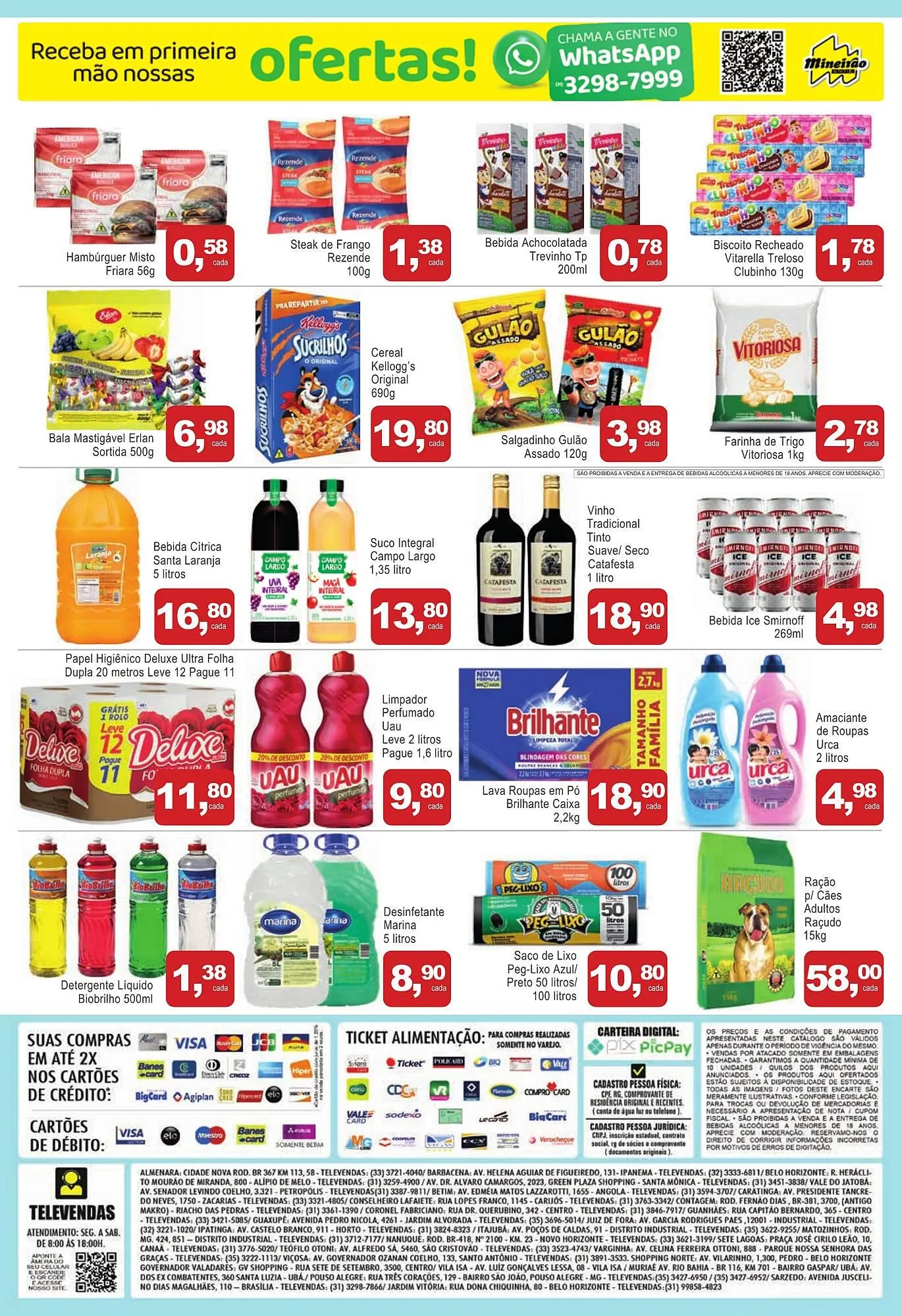 Encarte de Catálogo Mineirão Atacarejo 28 de julho até 3 de agosto 2025 - Pagina 2