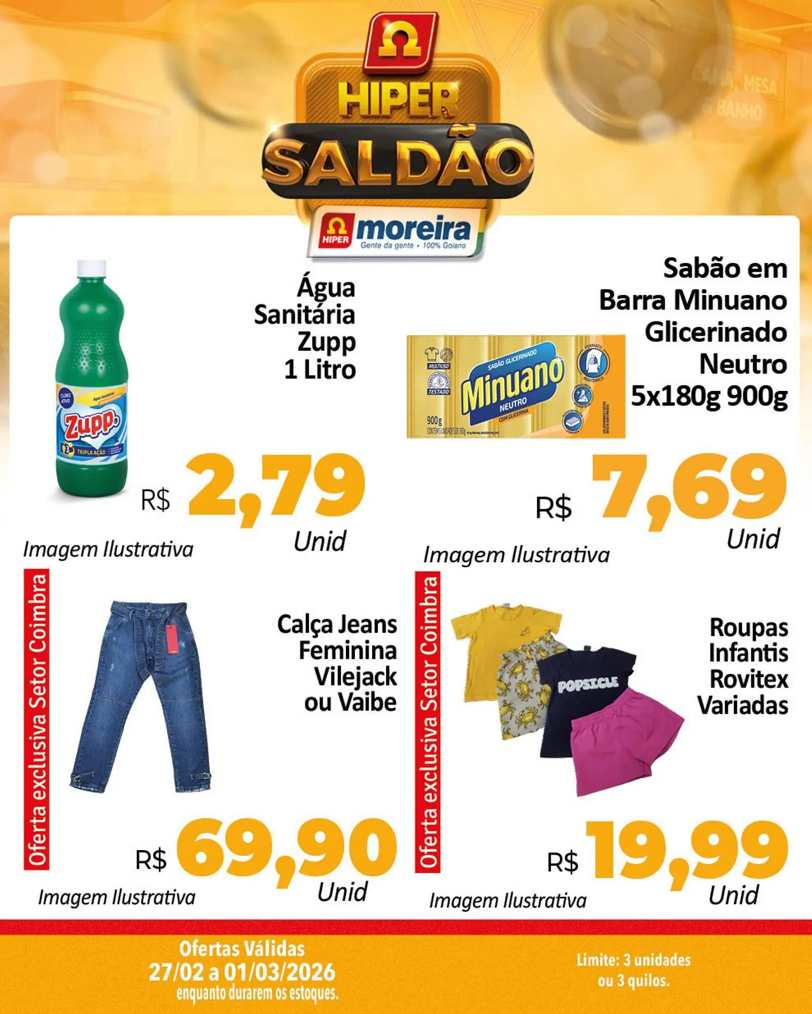 Encarte de Catálogo Hiper Moreira 27 de fevereiro até 1 de março 2026 - Pagina 3