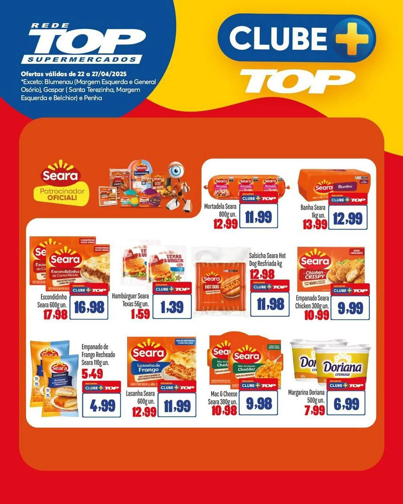 Encarte de Catálogo Rede Top 22 de abril até 23 de abril 2025 - Pagina 6