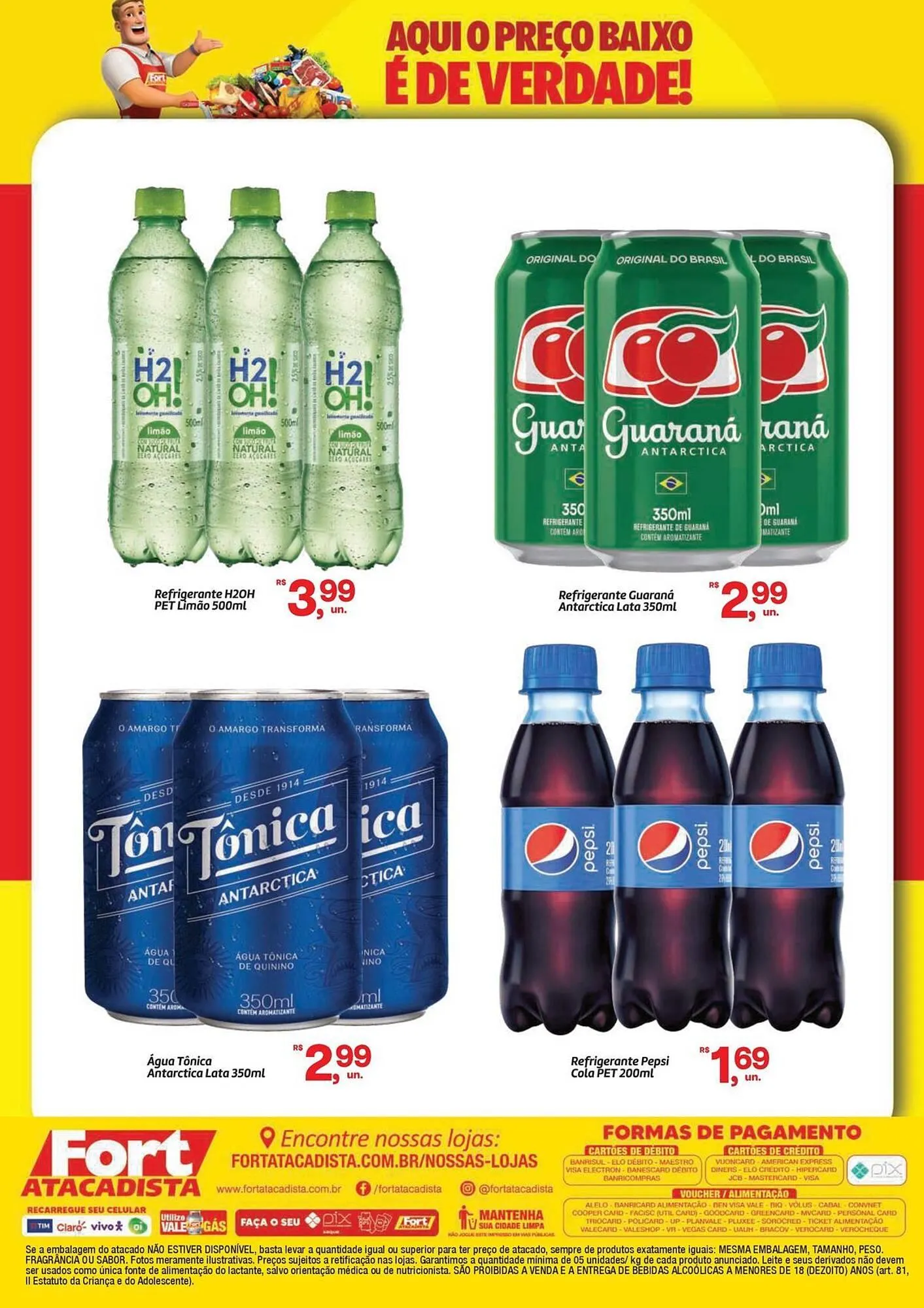 Encarte de Tabloide Fort Atacadista 16 de abril até 19 de abril 2026 - Pagina 2