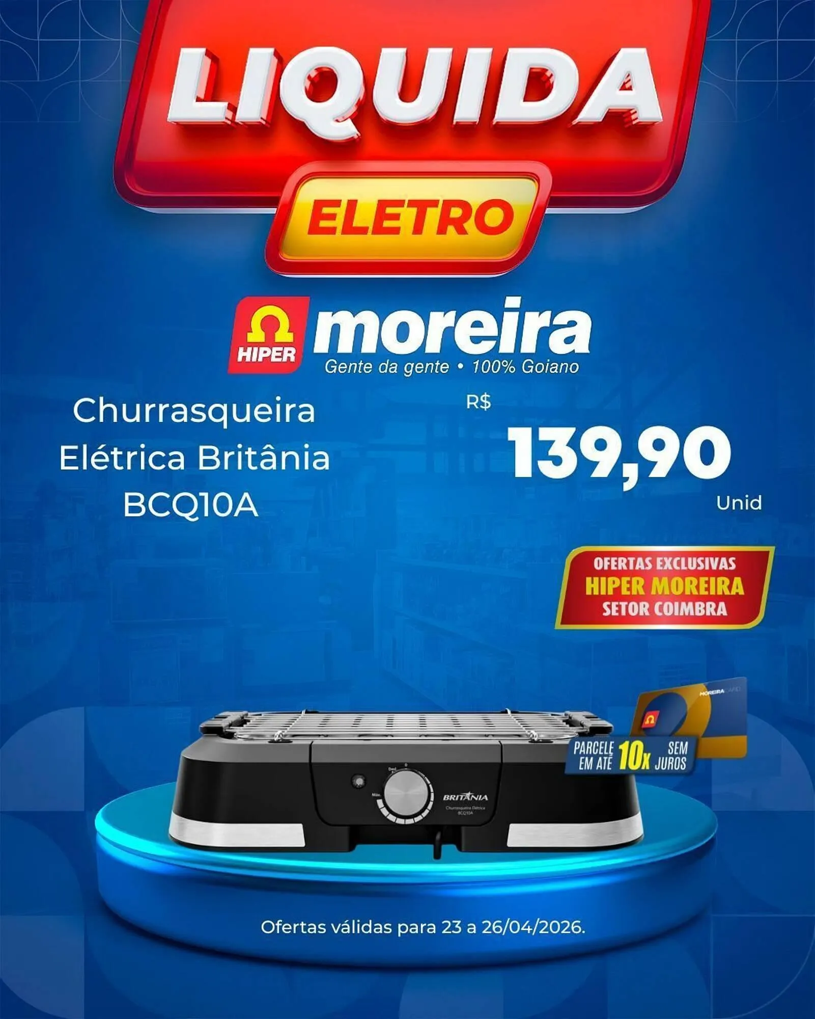Encarte de Catálogo Hiper Moreira 23 de abril até 26 de abril 2026 - Pagina 1