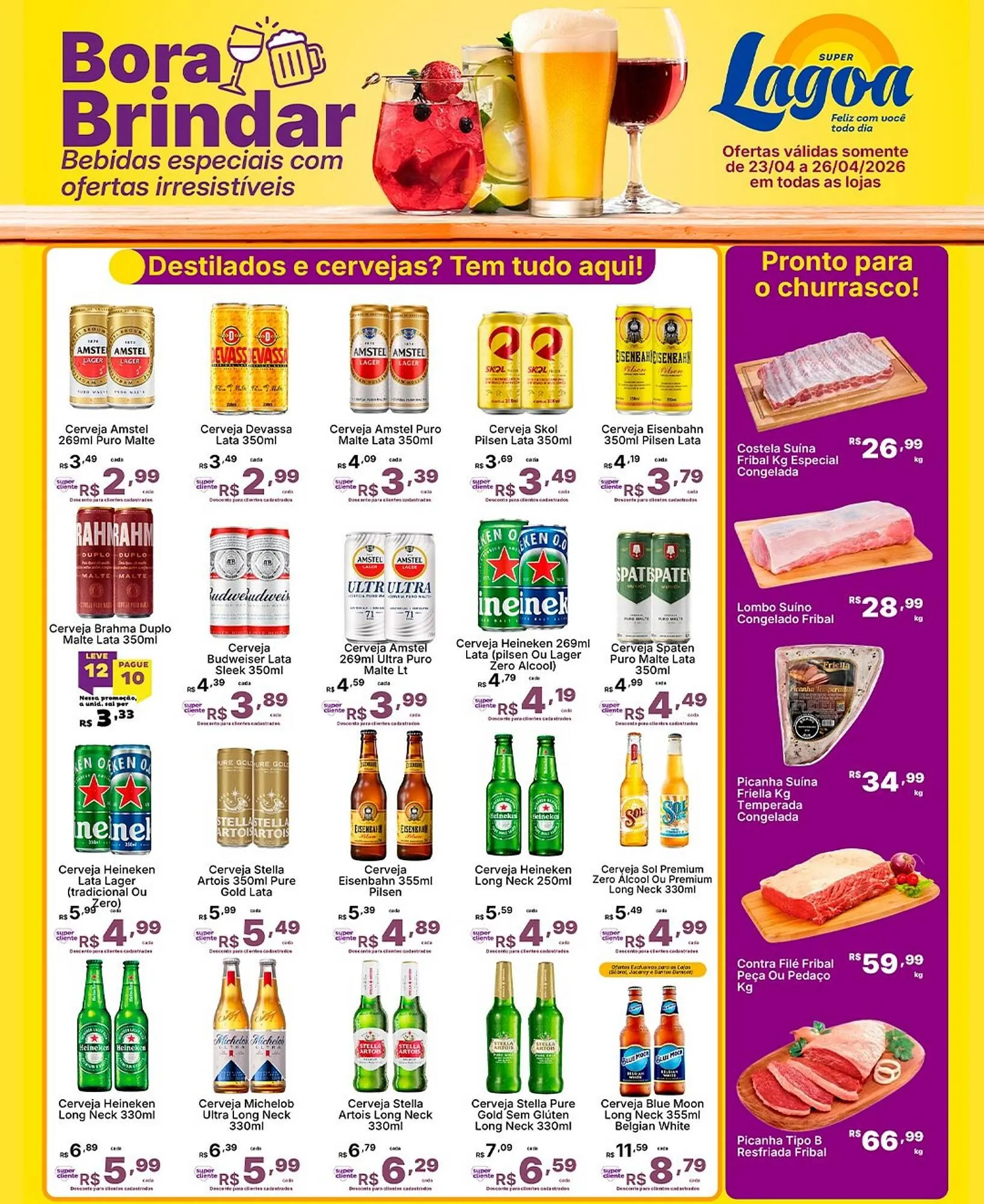 Encarte de Encarte Super Lagoa 24 de abril até 26 de abril 2026 - Pagina 1