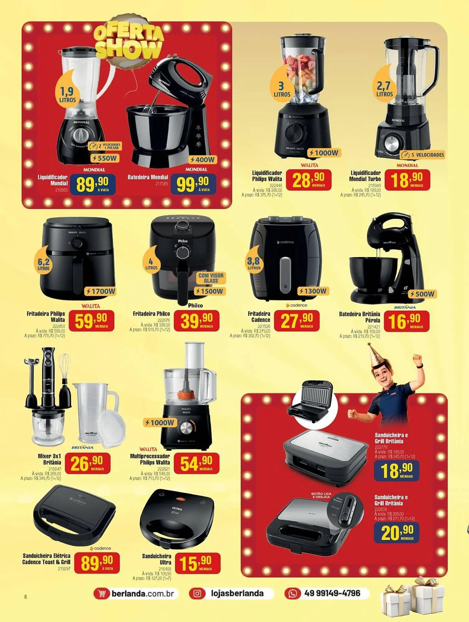 Encarte de Catálogo Berlanda 23 de junho até 4 de julho 2025 - Pagina 8