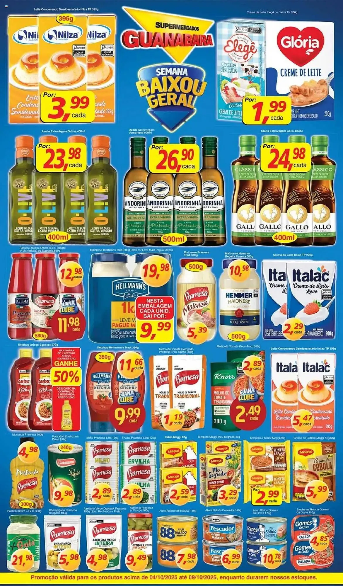 Encarte de Encarte Supermercados Guanabara 4 de outubro até 10 de outubro 2025 - Pagina 3