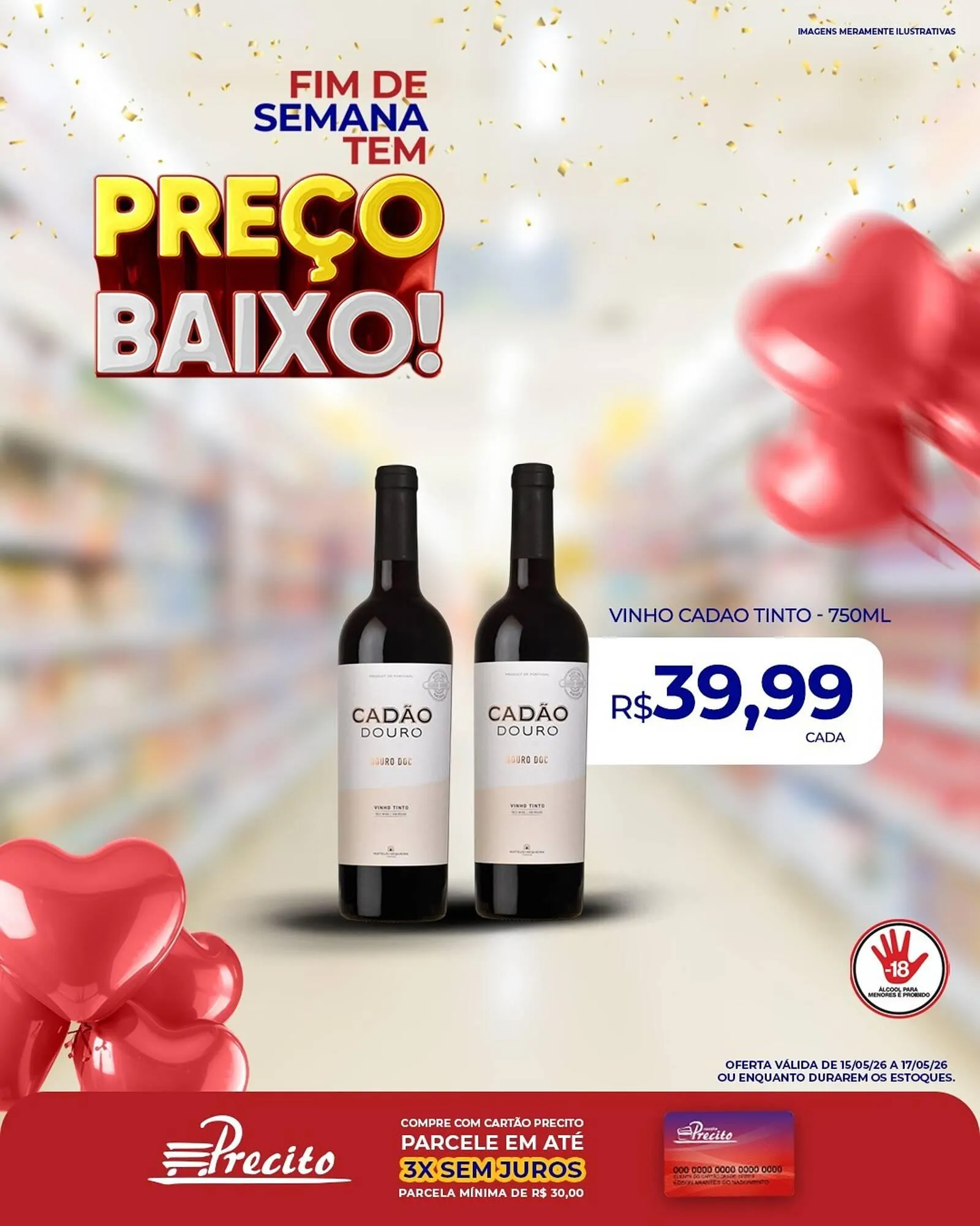 Encarte de Catálogo Supermercado Precito 15 de maio até 17 de maio 2026 - Pagina 4