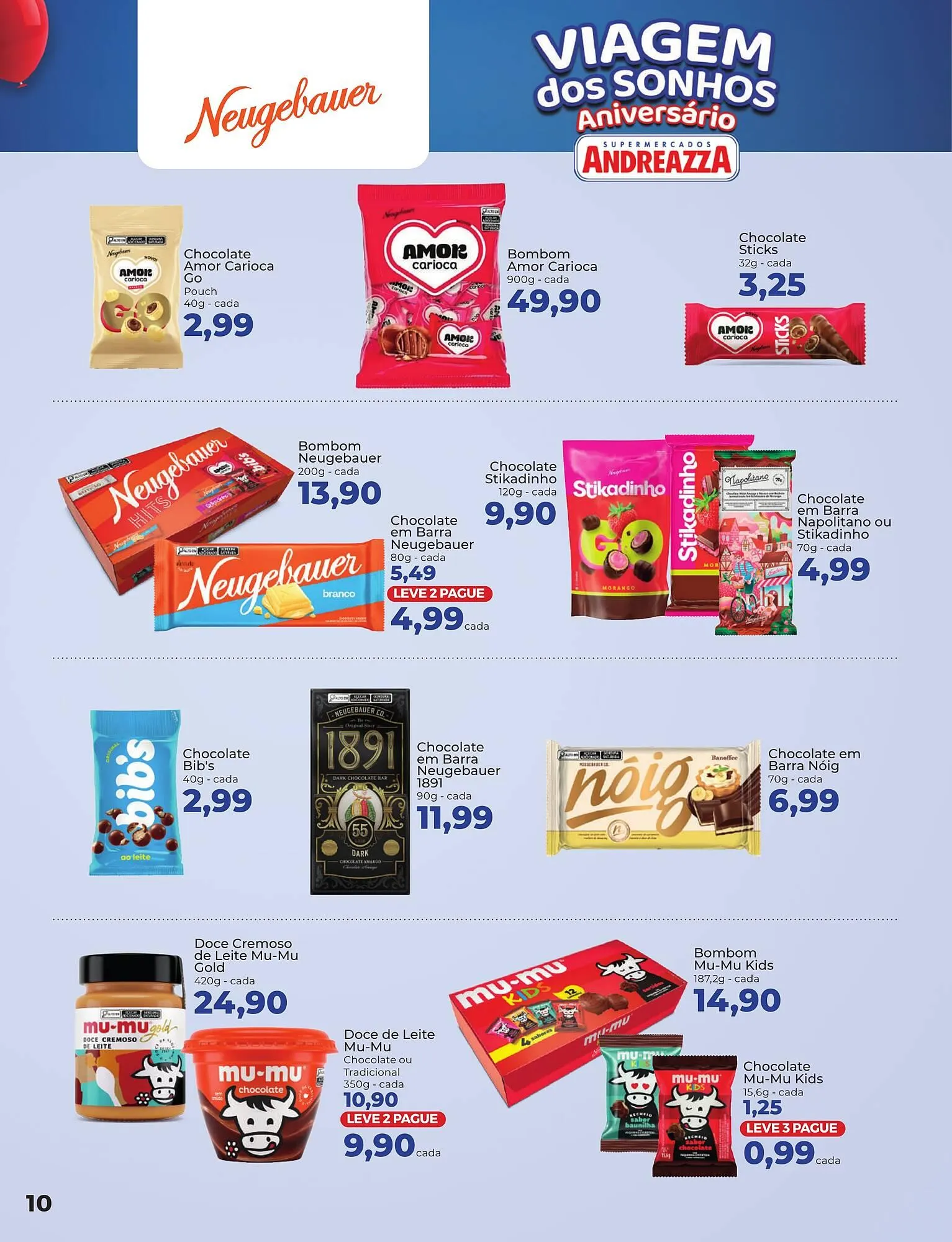 Encarte de Catálogo Supermercados Andreazza 14 de agosto até 23 de agosto 2025 - Pagina 10