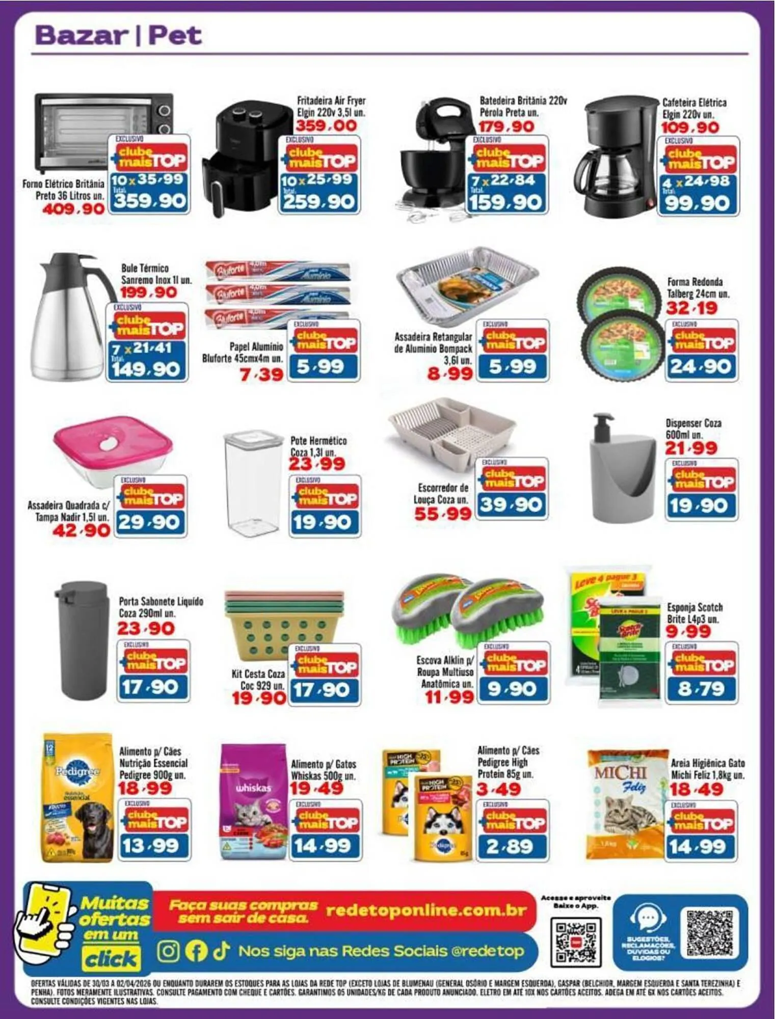 Encarte de Encarte Rede Top 30 de março até 2 de abril 2026 - Pagina 12