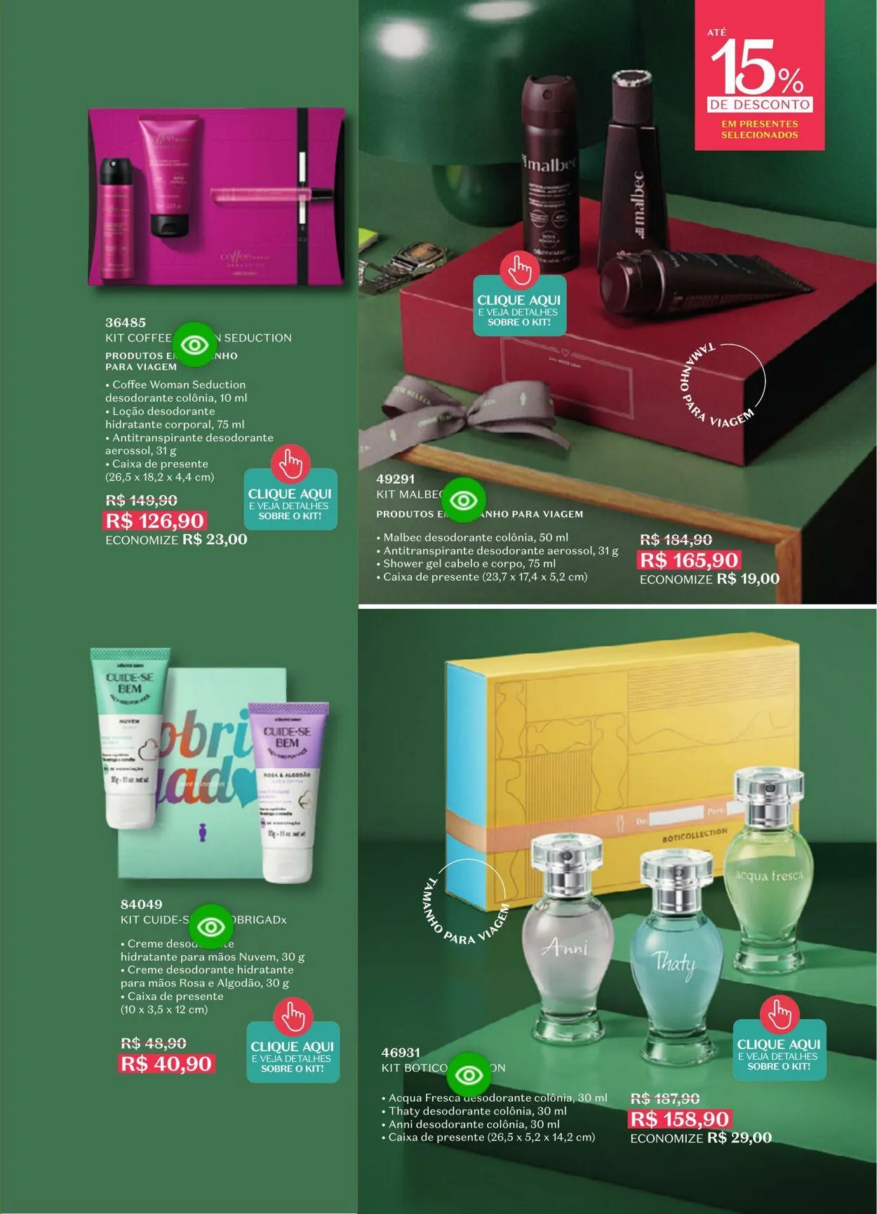 Encarte de O Boticario 1 de setembro até 22 de setembro 2025 - Pagina 188