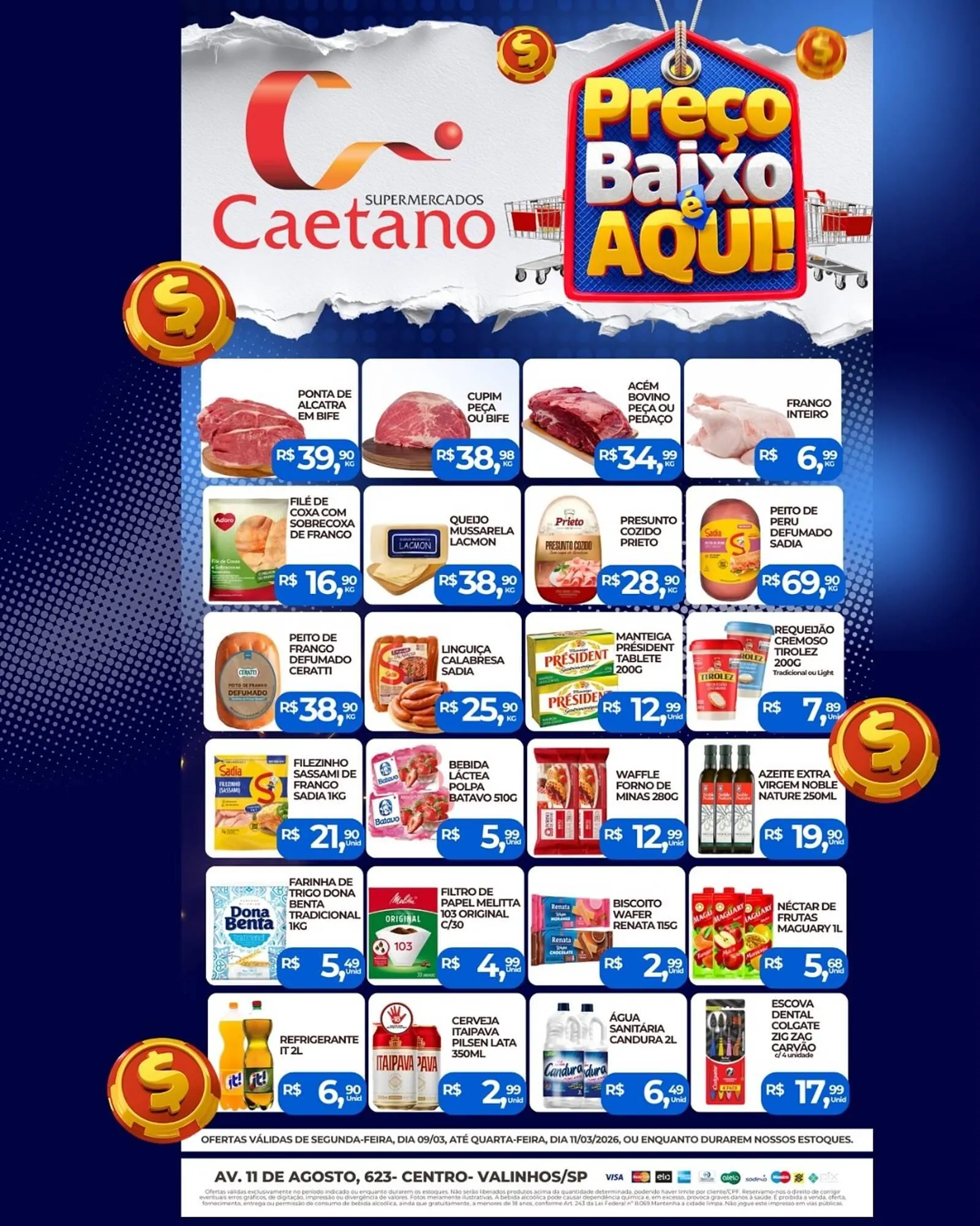 Encarte de Catálogo Supermercados Caetano 9 de março até 11 de março 2026 - Pagina 2