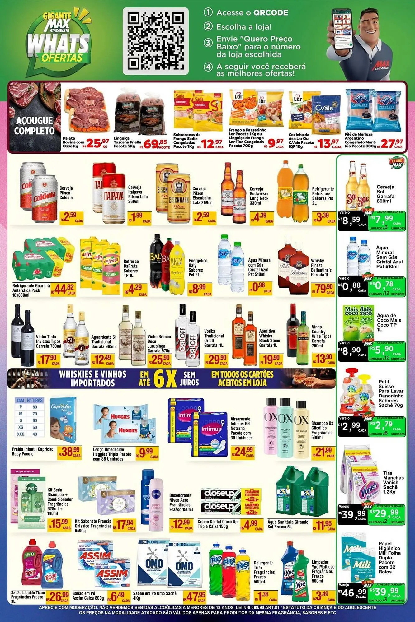 Encarte de Catálogo Max Atacadista 16 de junho até 20 de junho 2025 - Pagina 3