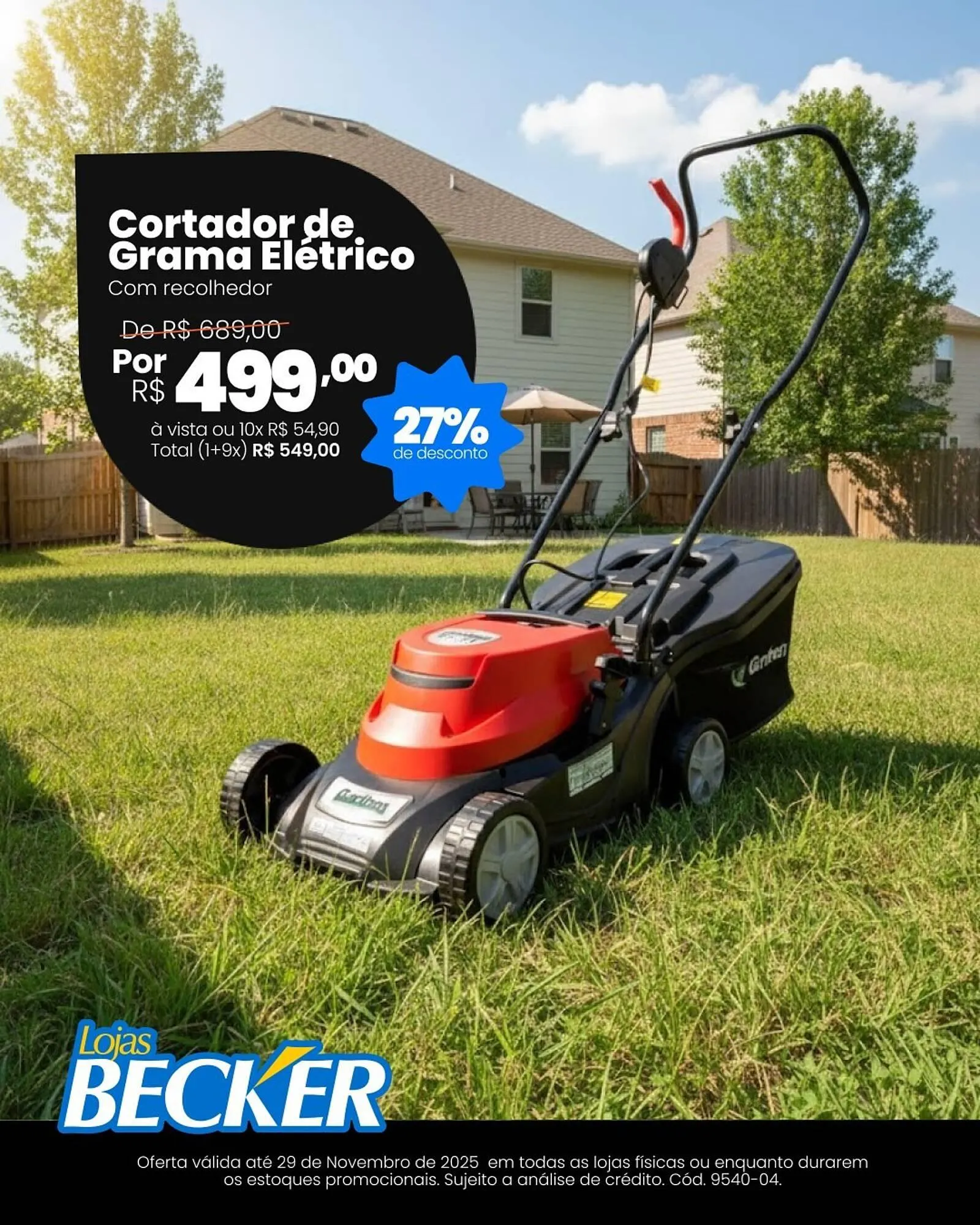 Encarte de Folheto Lojas Becker 25 de novembro até 29 de novembro 2025 - Pagina 1