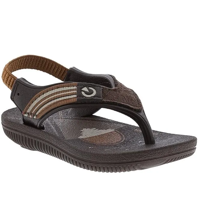 Chinelo Infantil Cartago Dakar Plus Baby Marrom