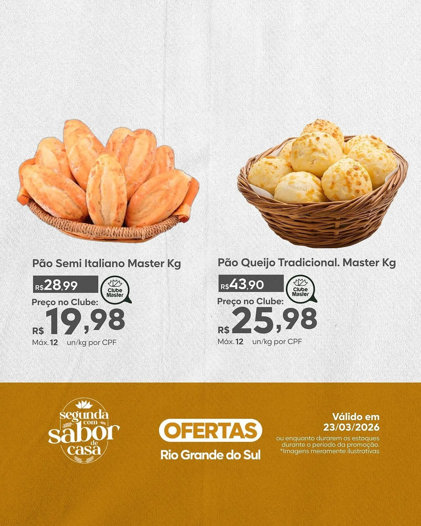 Encarte de Folheto Master Supermercados 23 de março até 23 de março 2026 - Pagina 3