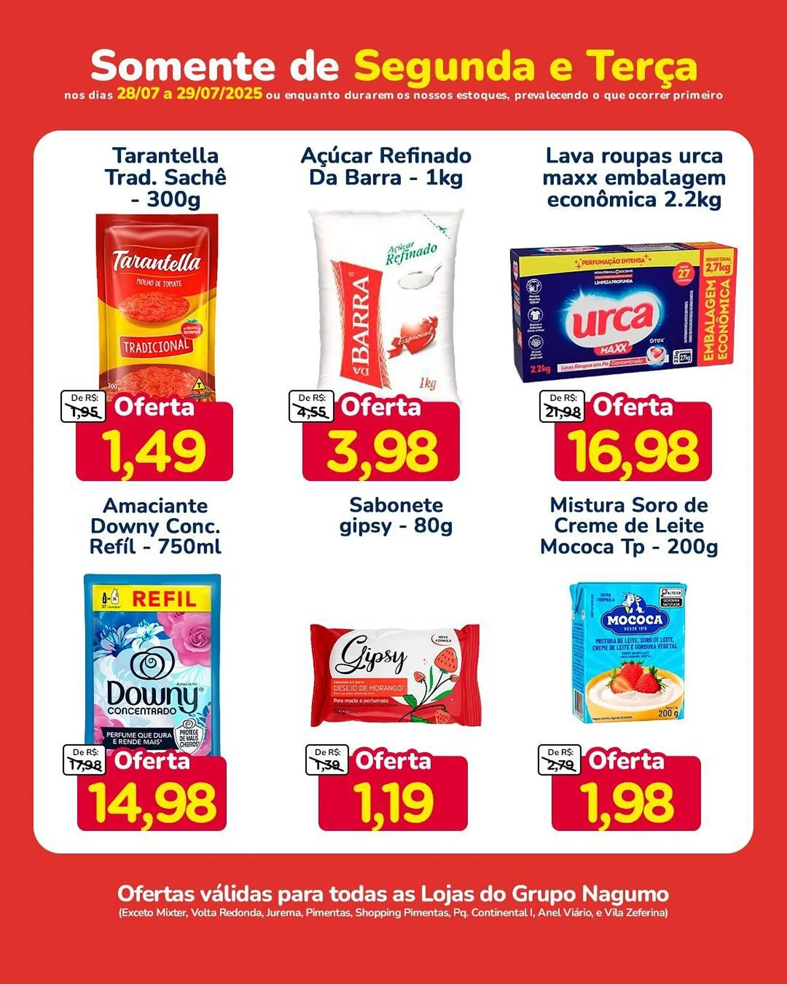 Encarte de Catálogo Nagumo 28 de julho até 29 de julho 2025 - Pagina 2