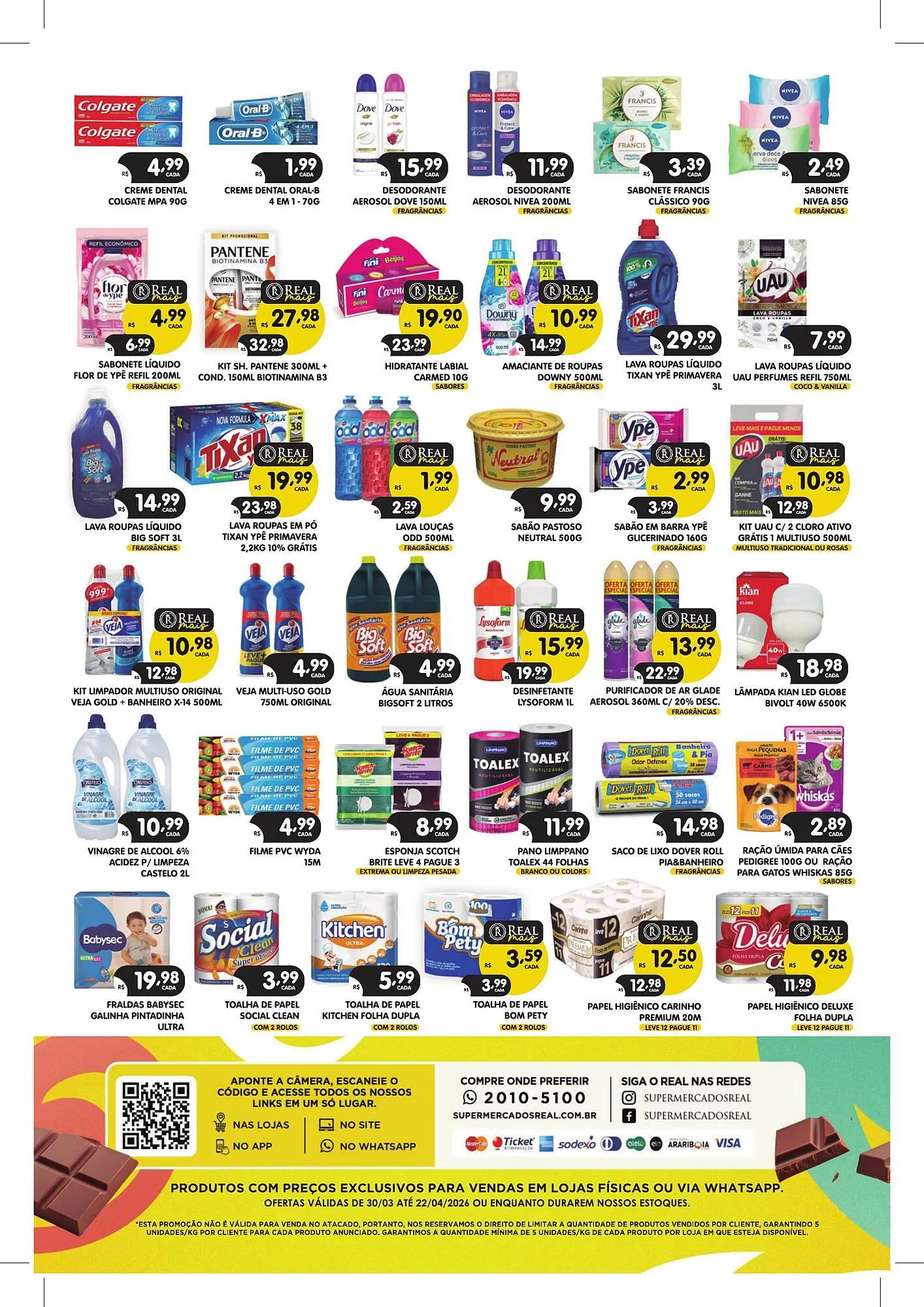 Encarte de Encarte Supermercados Real 30 de março até 22 de abril 2026 - Pagina 8