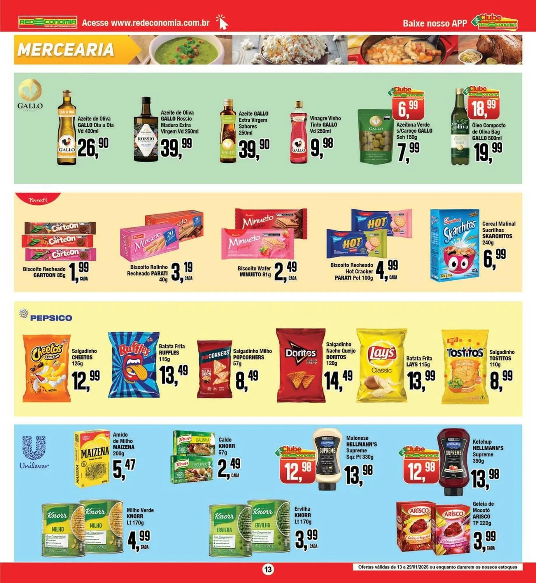 Encarte de Encarte Rede Economia 12 de janeiro até 29 de janeiro 2026 - Pagina 13