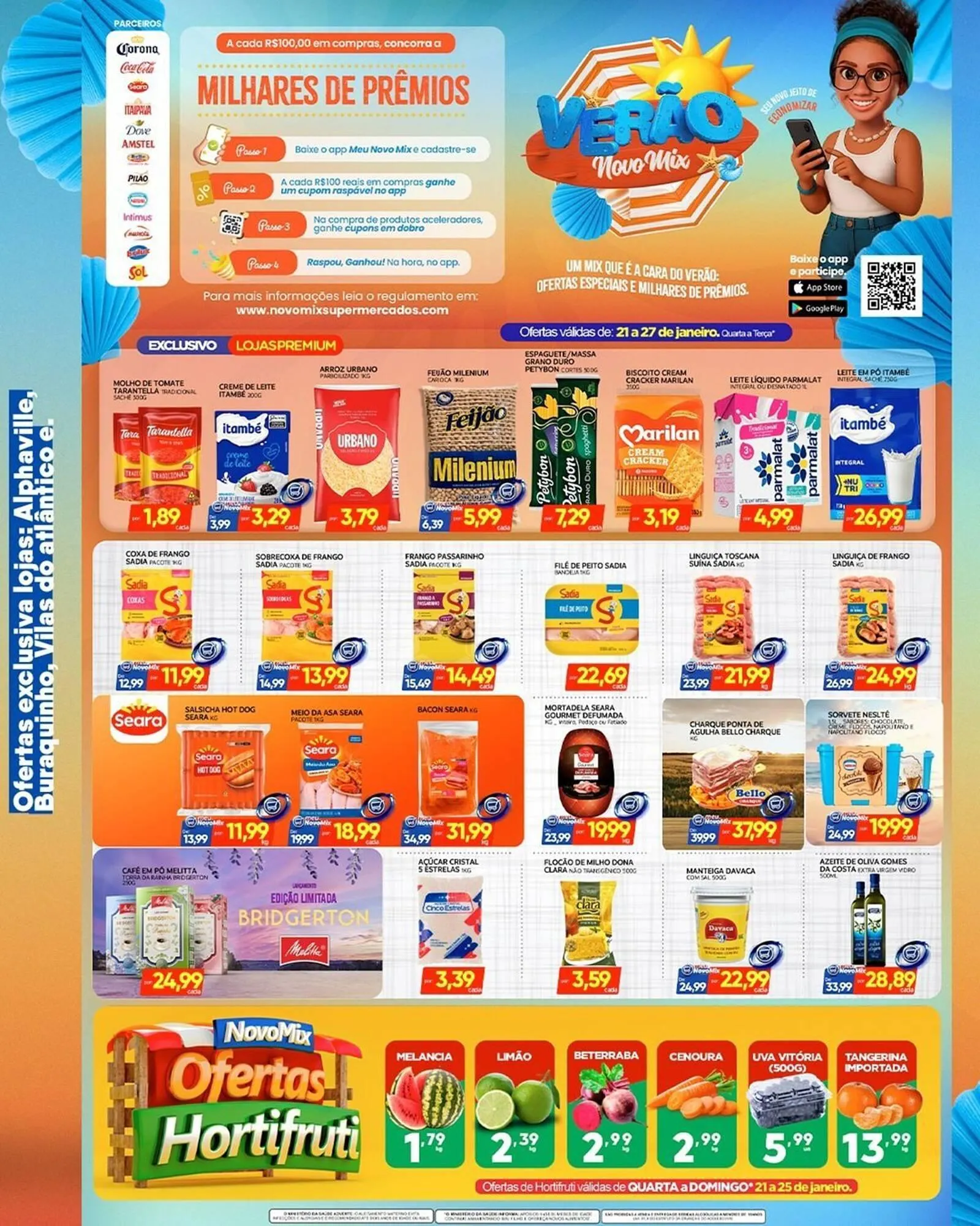 Encarte de Encarte Novo Mix 21 de janeiro até 25 de janeiro 2026 - Pagina 1