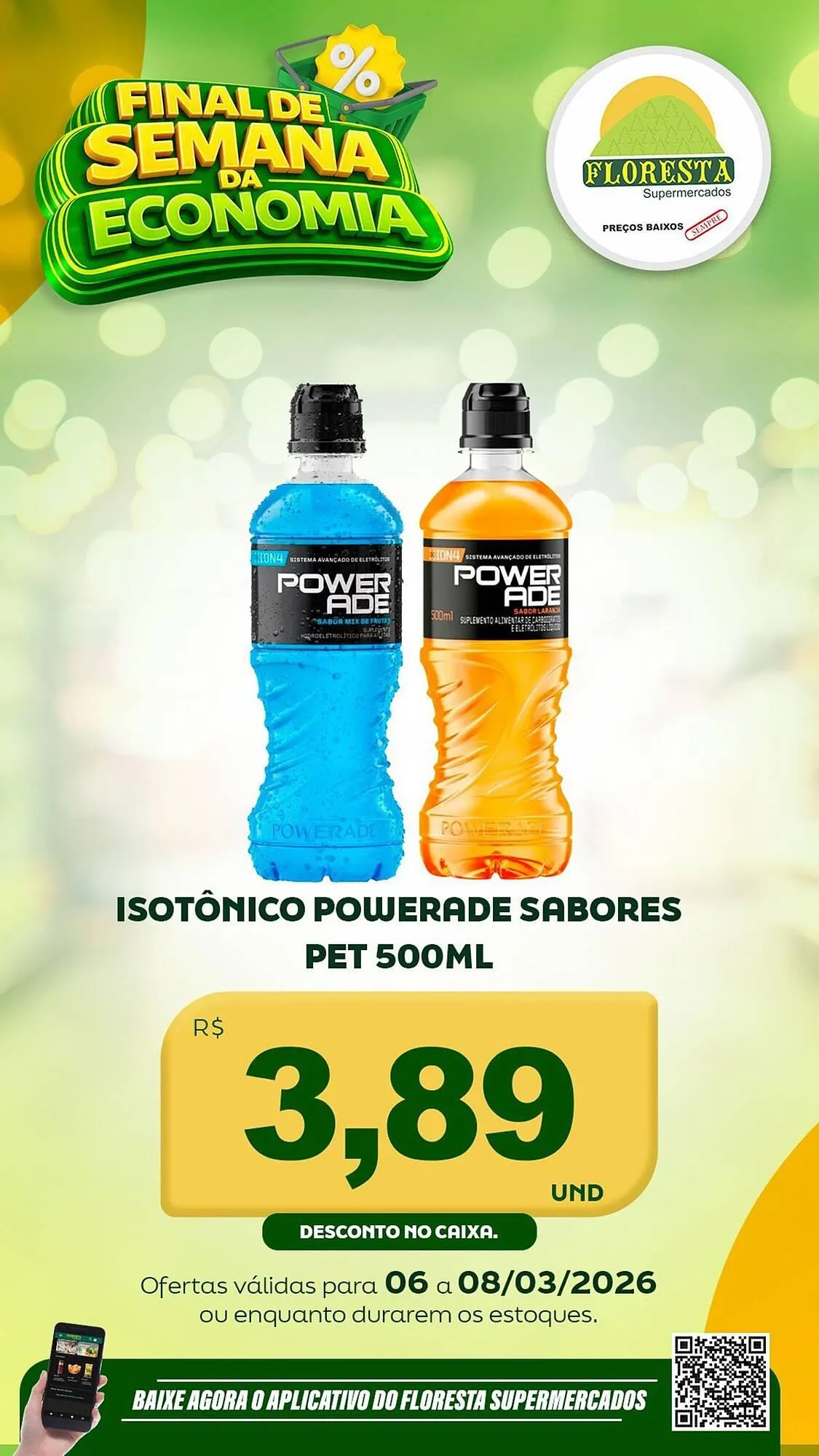 Encarte de Catálogo Floresta Supermercados 6 de março até 8 de março 2026 - Pagina 44