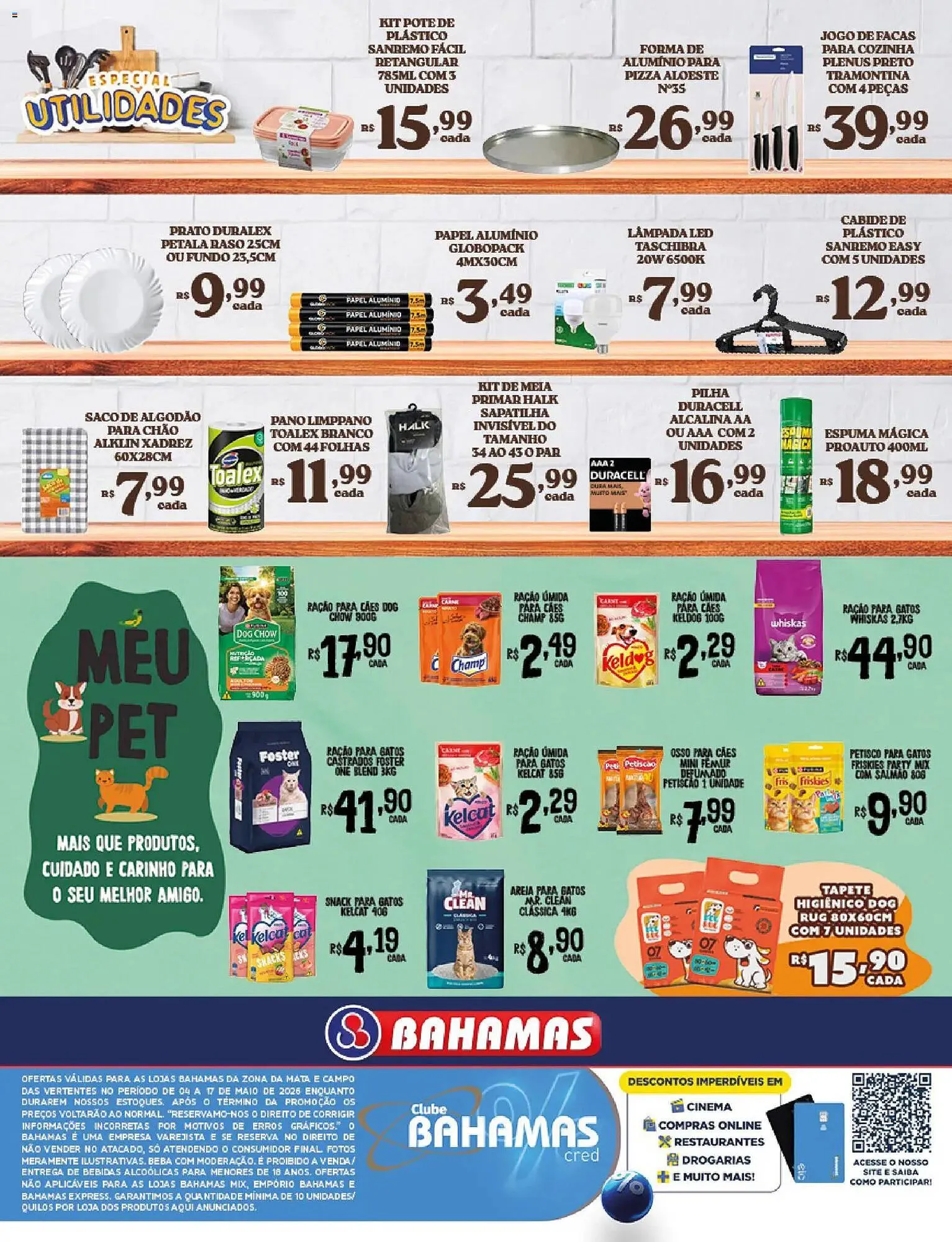 Encarte de Catálogo Bahamas Supermercados 4 de maio até 18 de maio 2026 - Pagina 12