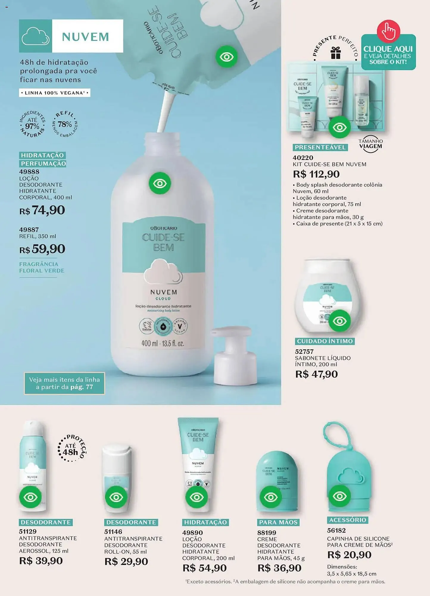 Encarte de Catálogo O Boticário 2 de março até 23 de março 2026 - Pagina 76