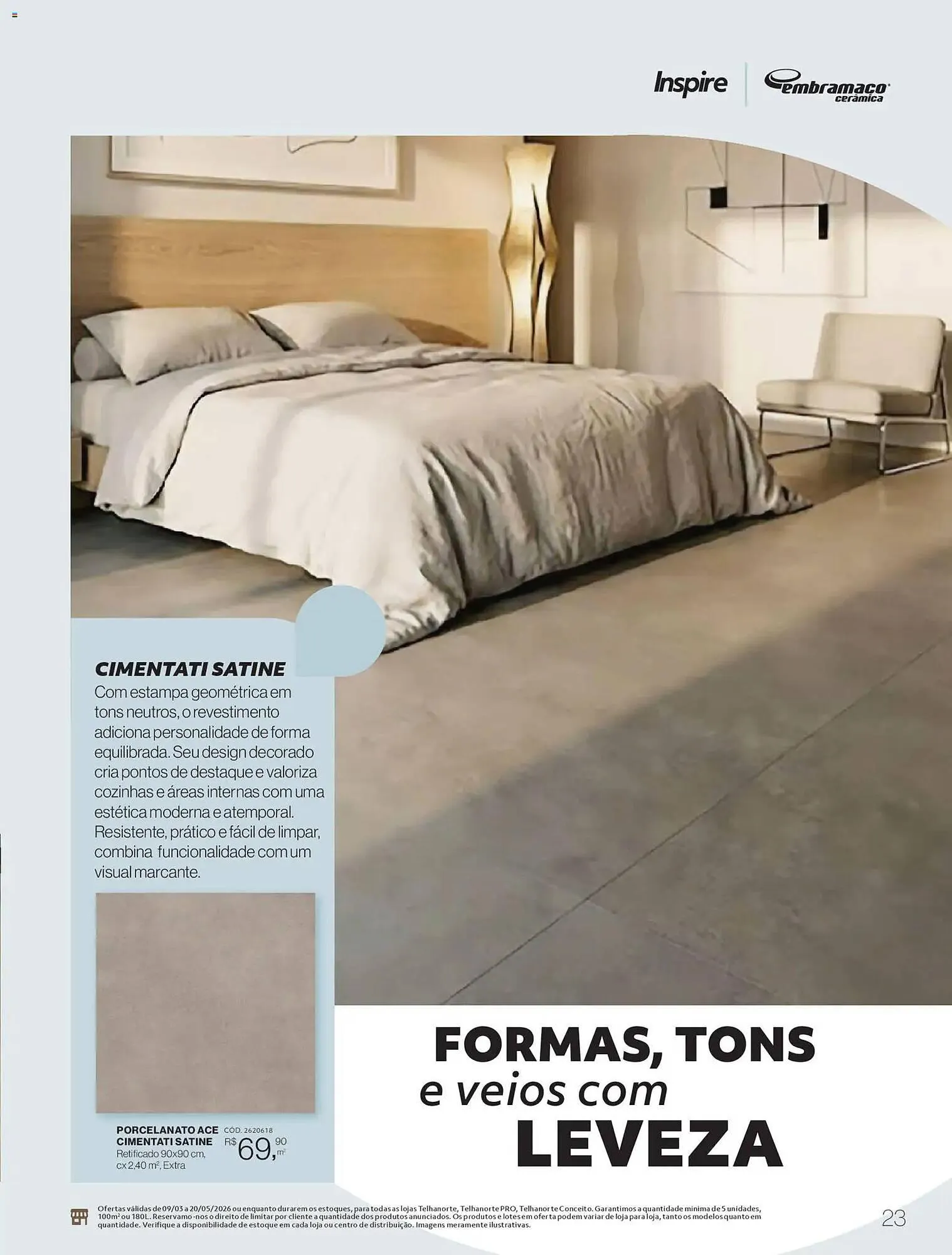 Encarte de Catálogo Telhanorte 9 de março até 21 de maio 2026 - Pagina 23