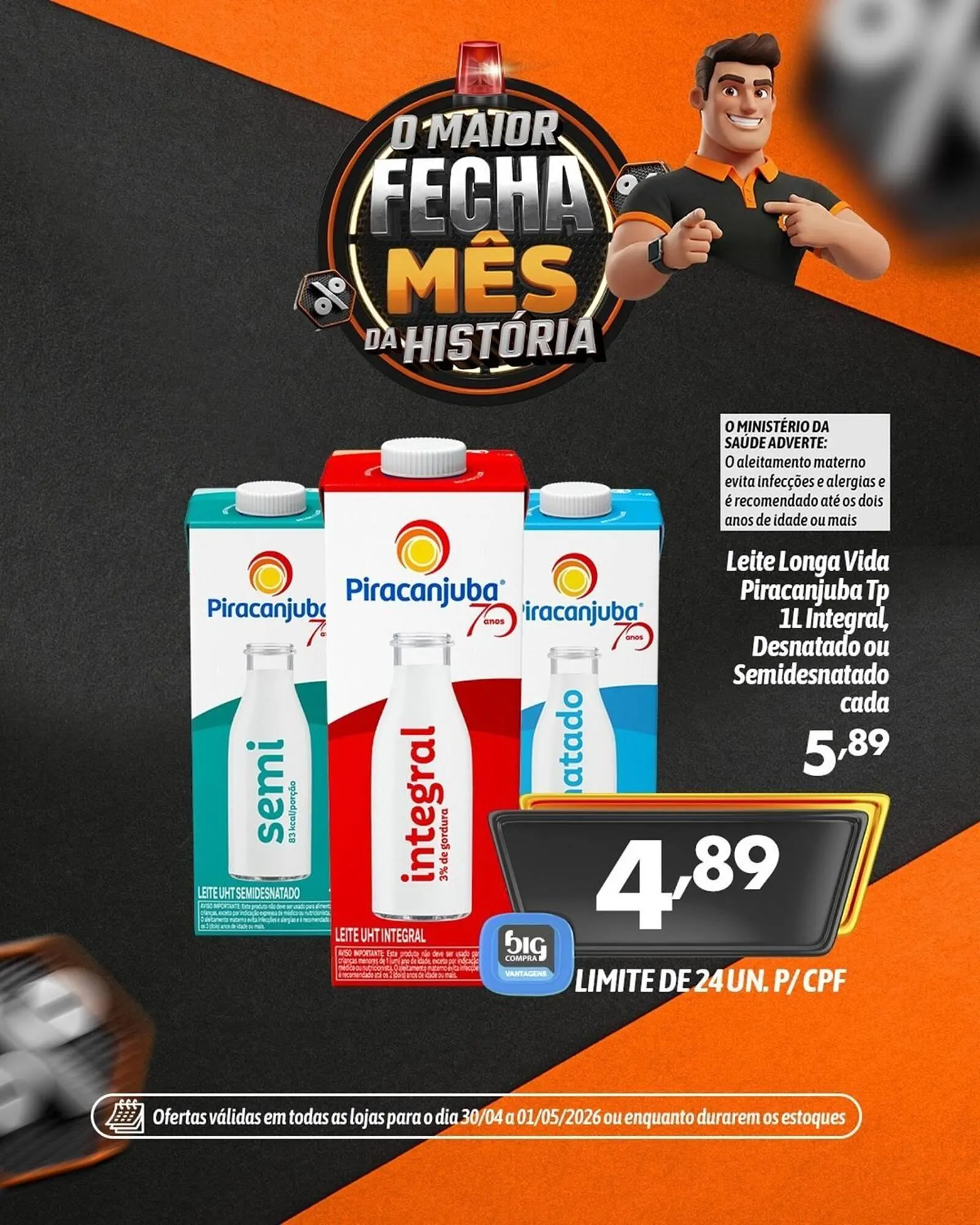 Encarte de Catálogo Supermercados Big Compra 30 de abril até 1 de maio 2026 - Pagina 2