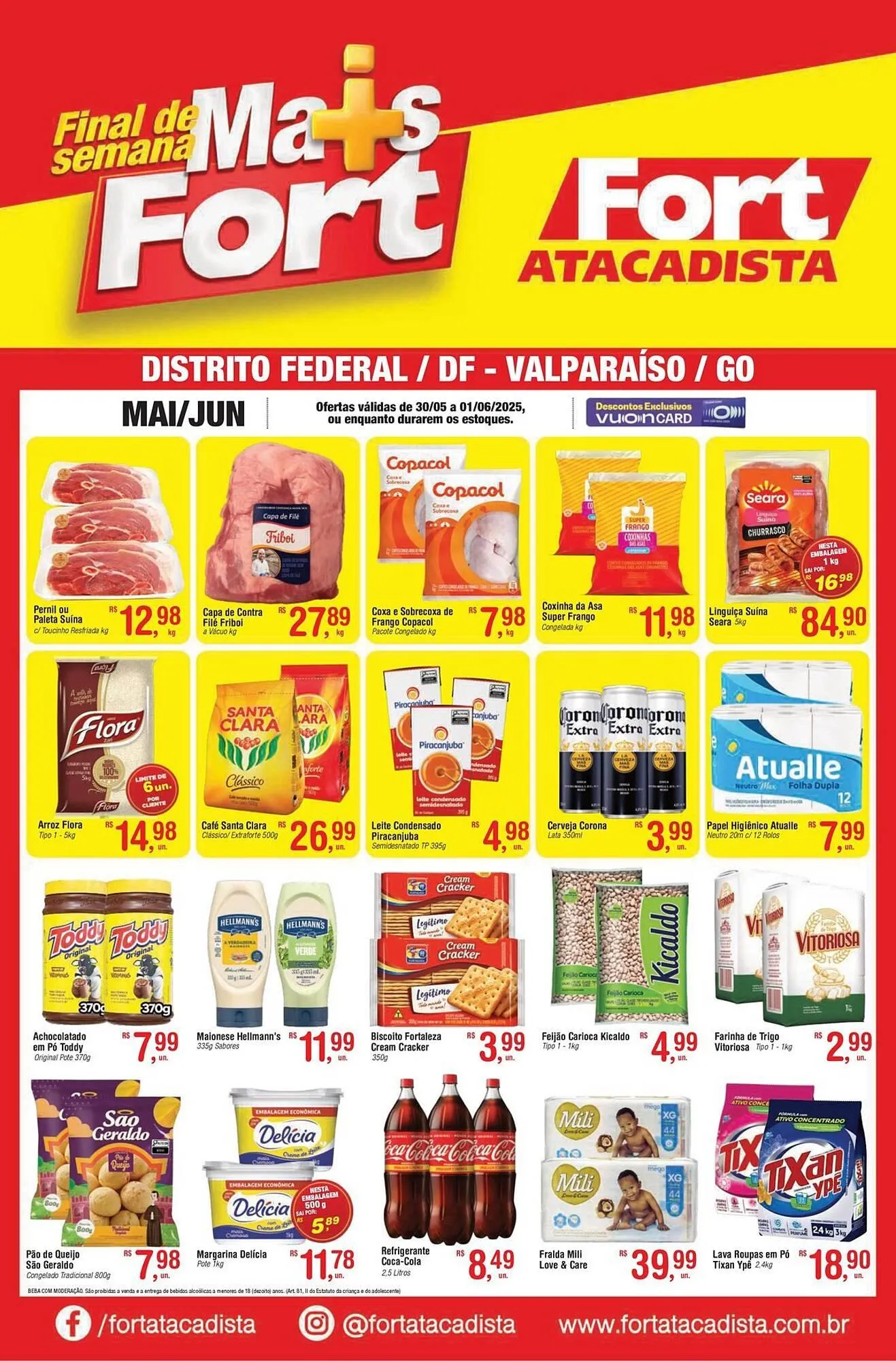 Encarte de Catálogo Fort Atacadista 30 de maio até 1 de junho 2025 - Pagina 1