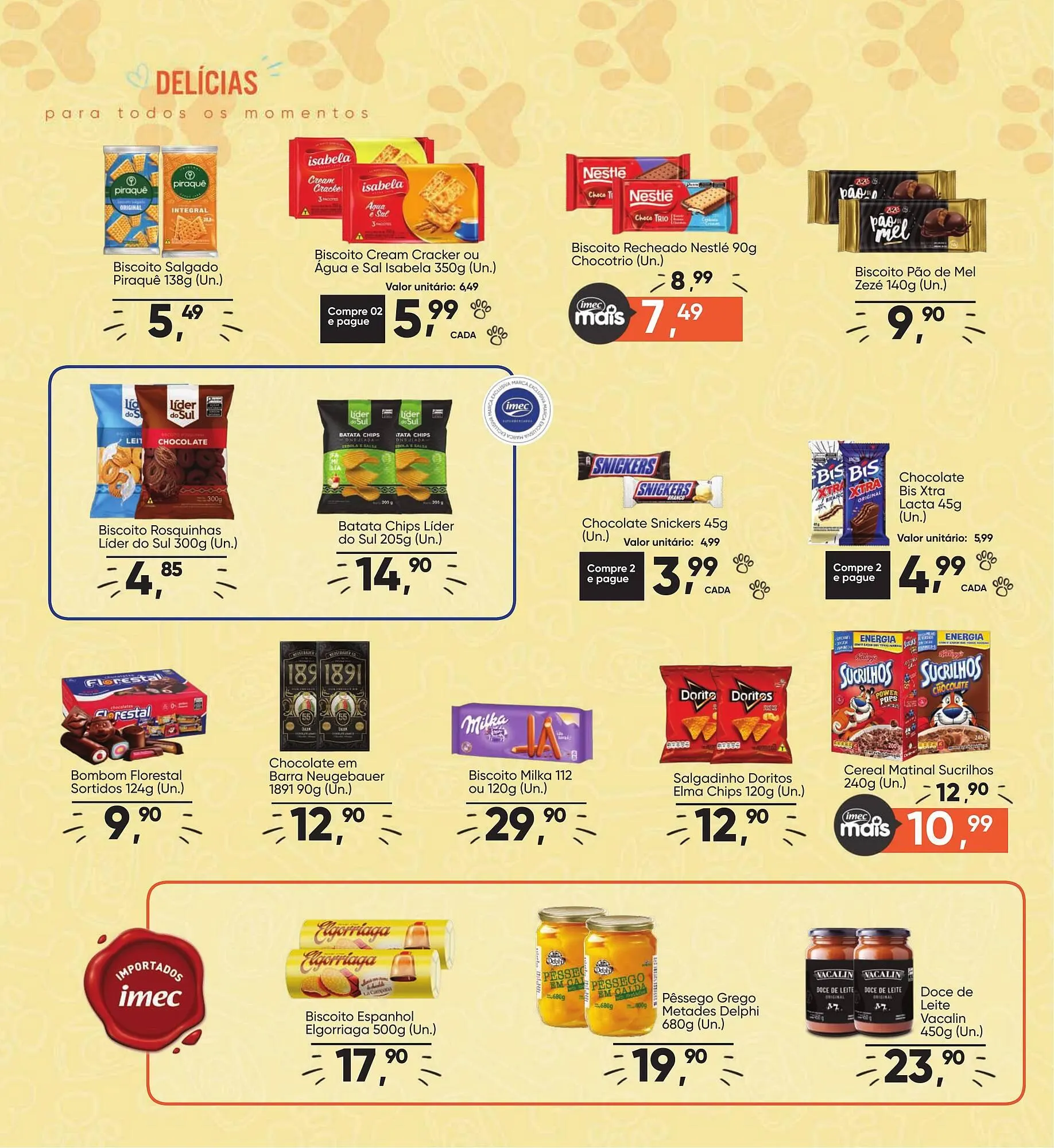 Encarte de Catálogo Imec Supermercados 9 de abril até 26 de abril 2026 - Pagina 4