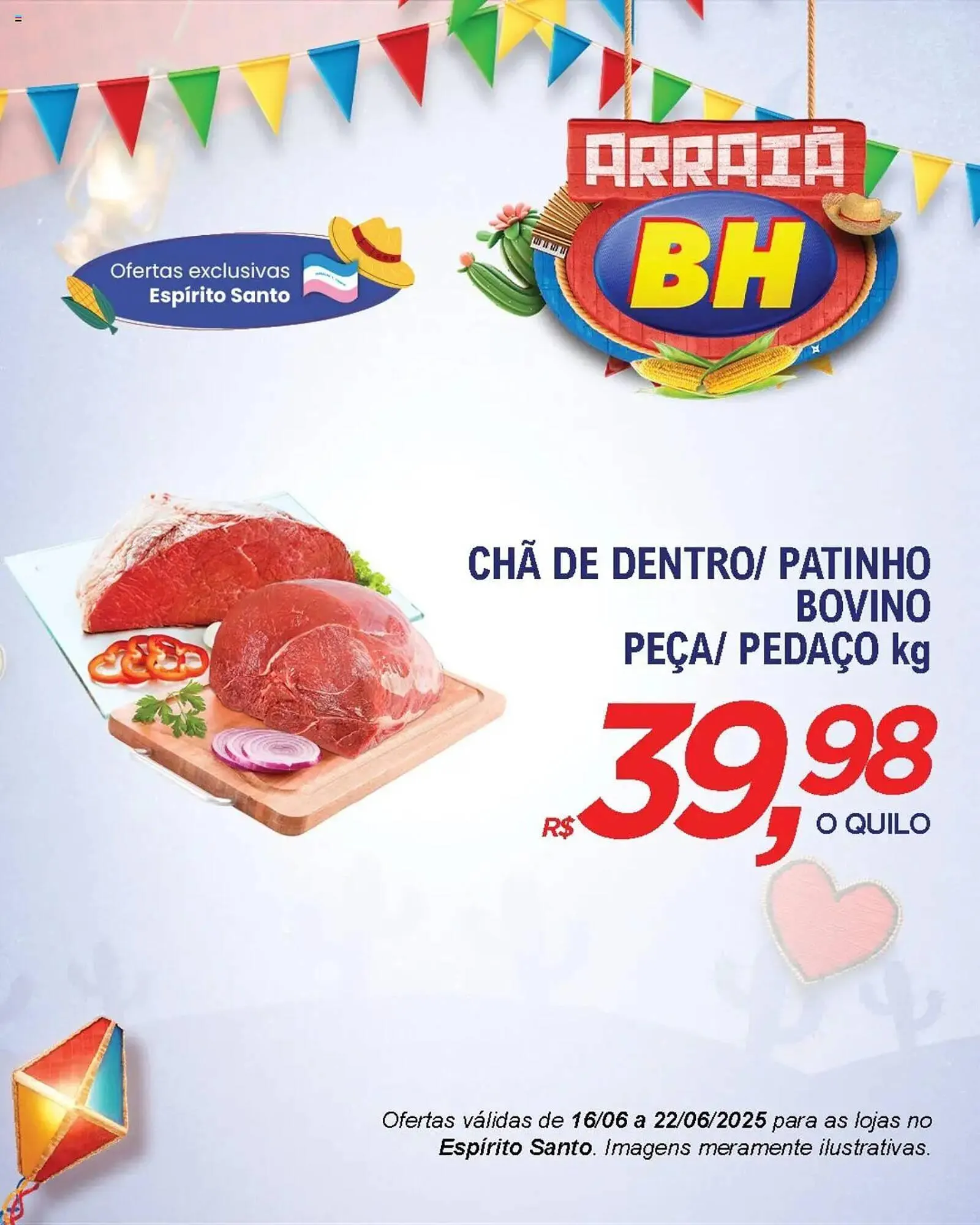 Encarte de Catálogo Supermercados BH 16 de junho até 23 de junho 2025 - Pagina 1
