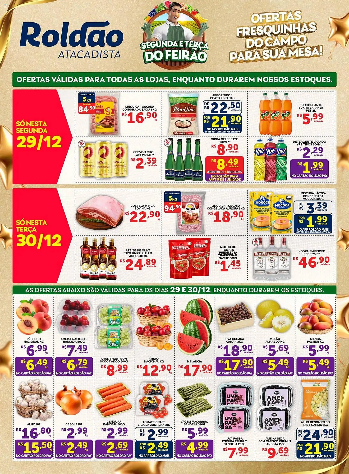 Encarte de Folheto Roldão 29 de dezembro até 31 de dezembro 2025 - Pagina 1