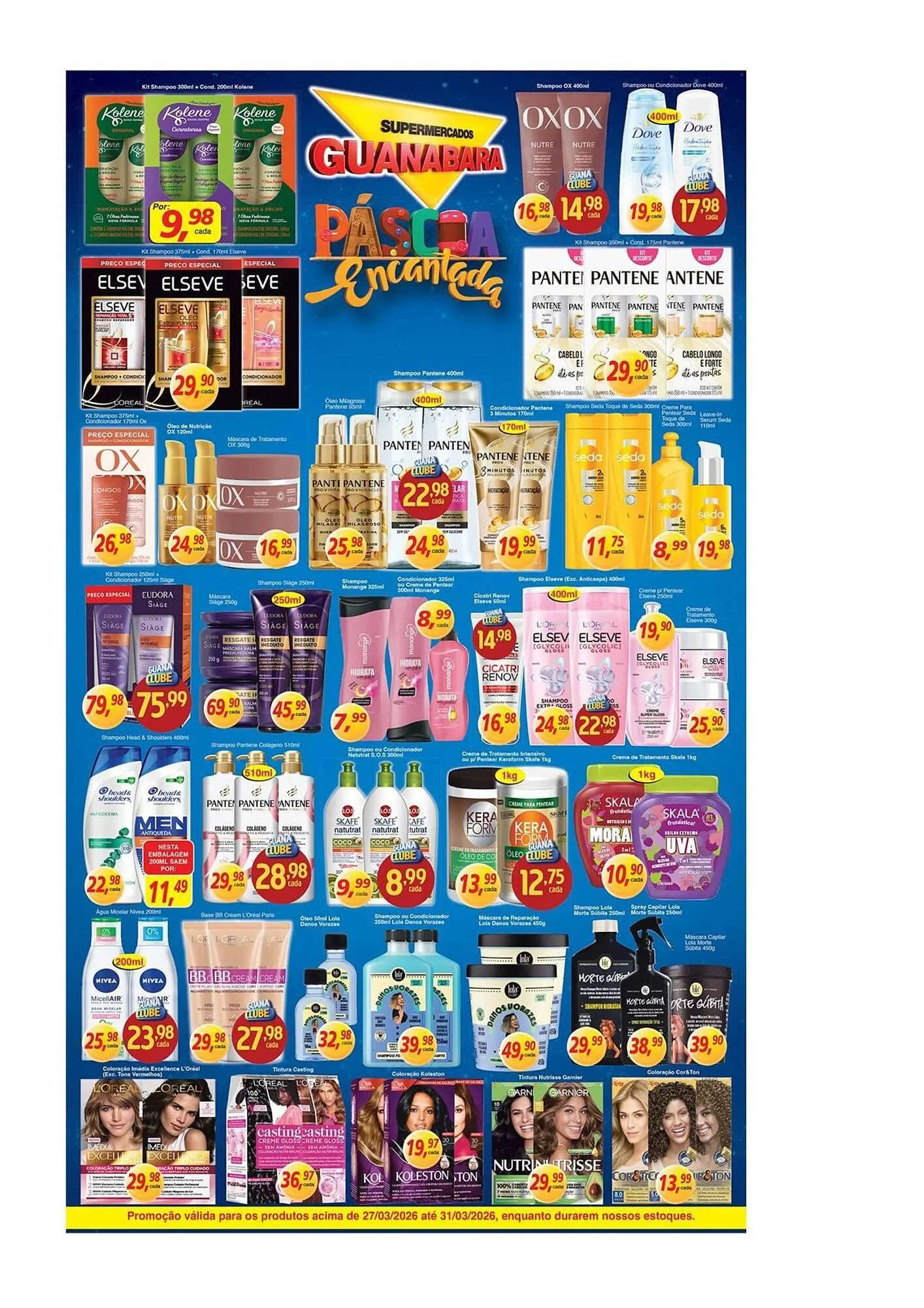 Encarte de Encarte Supermercados Guanabara 27 de março até 31 de março 2026 - Pagina 10