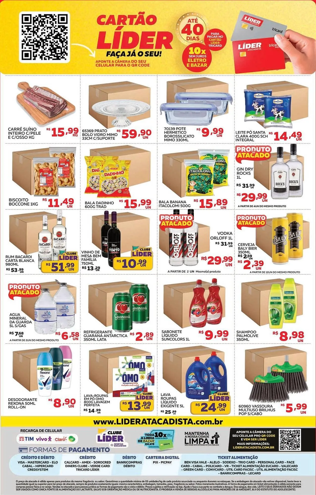 Encarte de Catálogo Lider Atacadista 14 de julho até 20 de julho 2025 - Pagina 4