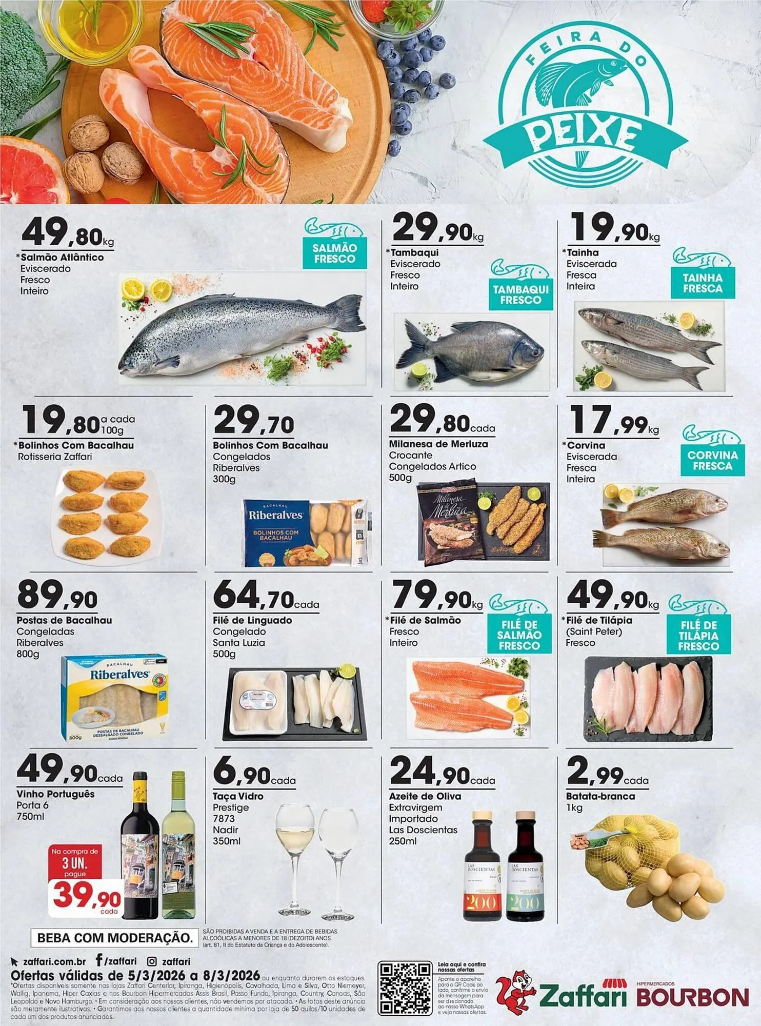 Encarte de Encarte Zaffari 5 de março até 8 de março 2026 - Pagina 1