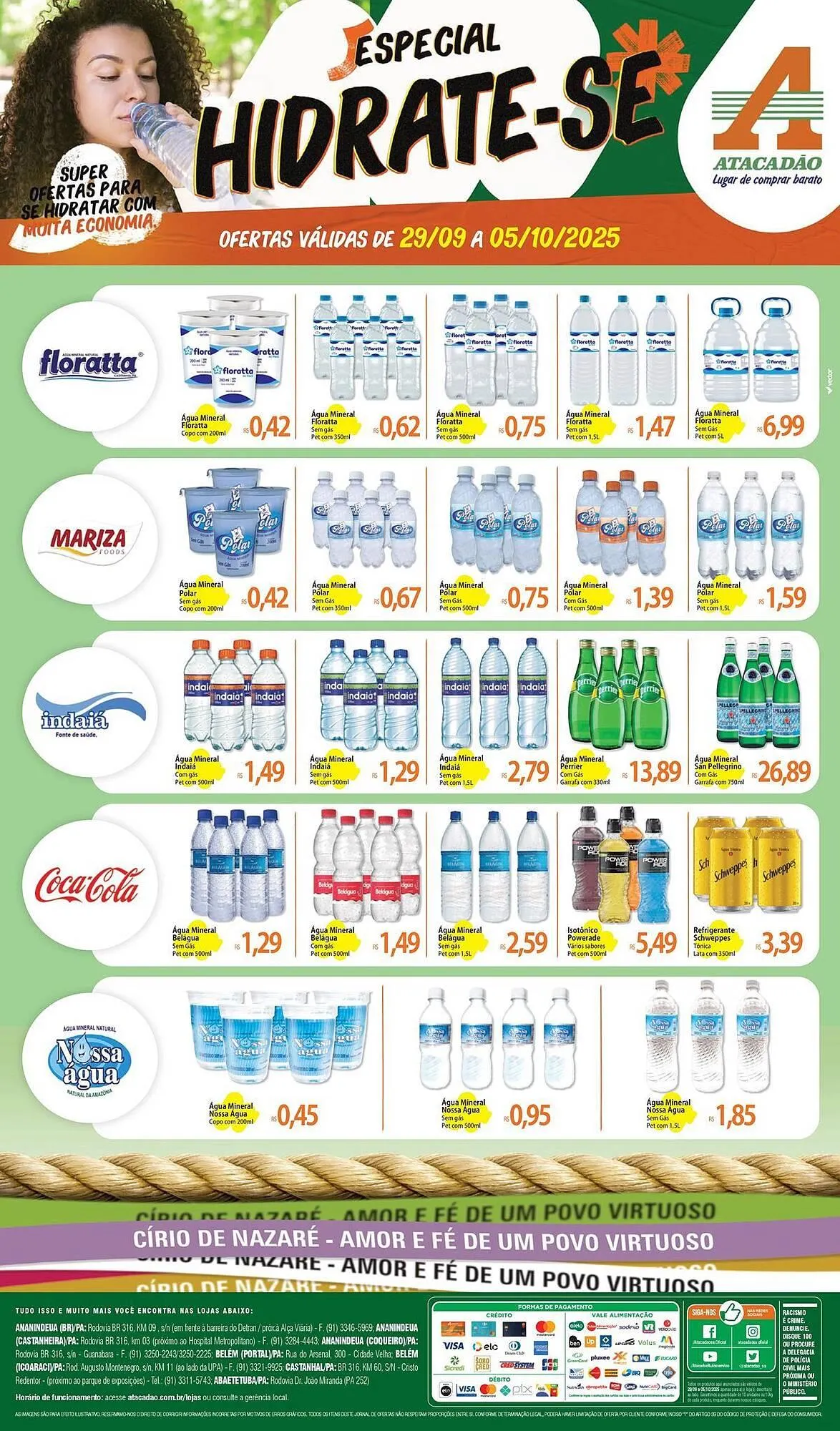 Encarte de Folheto Atacadão 29 de setembro até 5 de outubro 2025 - Pagina 1