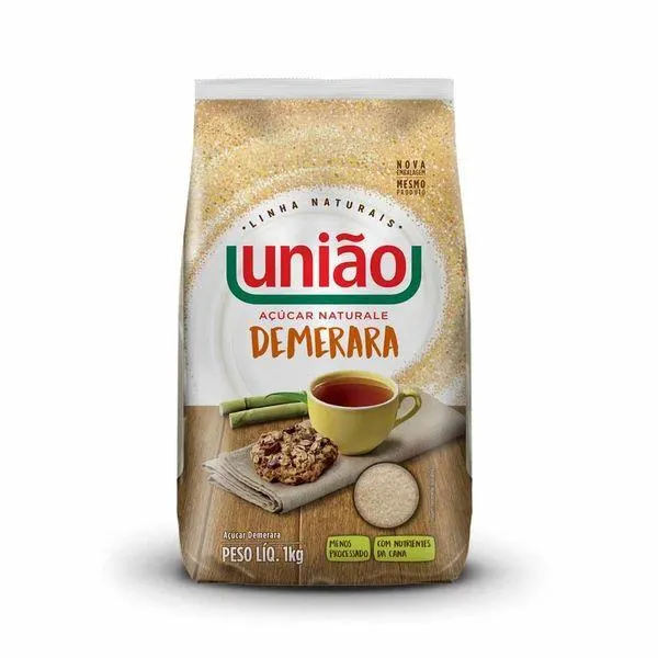 Açúcar Naturale Demerara União 1kg