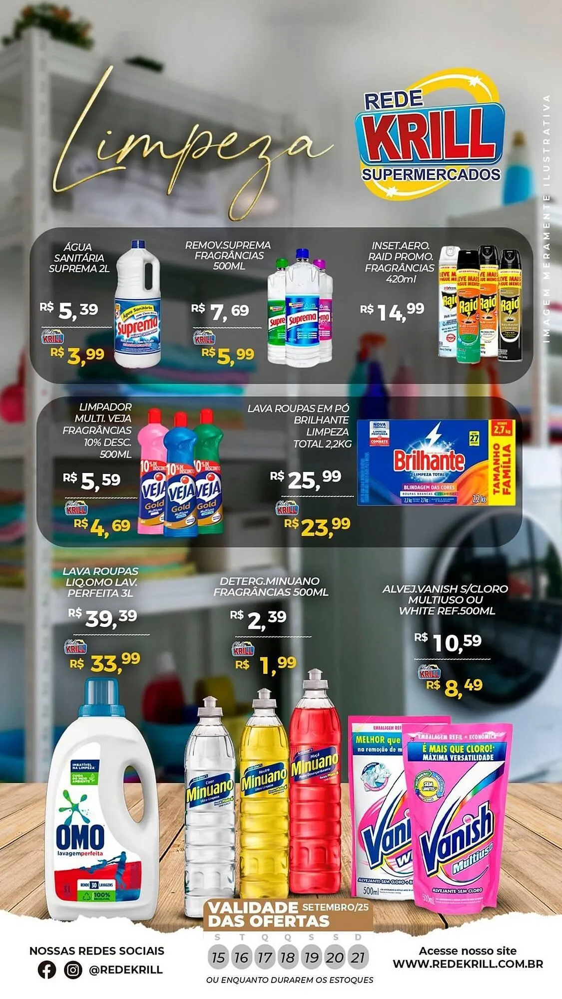 Encarte de Folheto Rede Krill 17 de setembro até 21 de setembro 2025 - Pagina 3