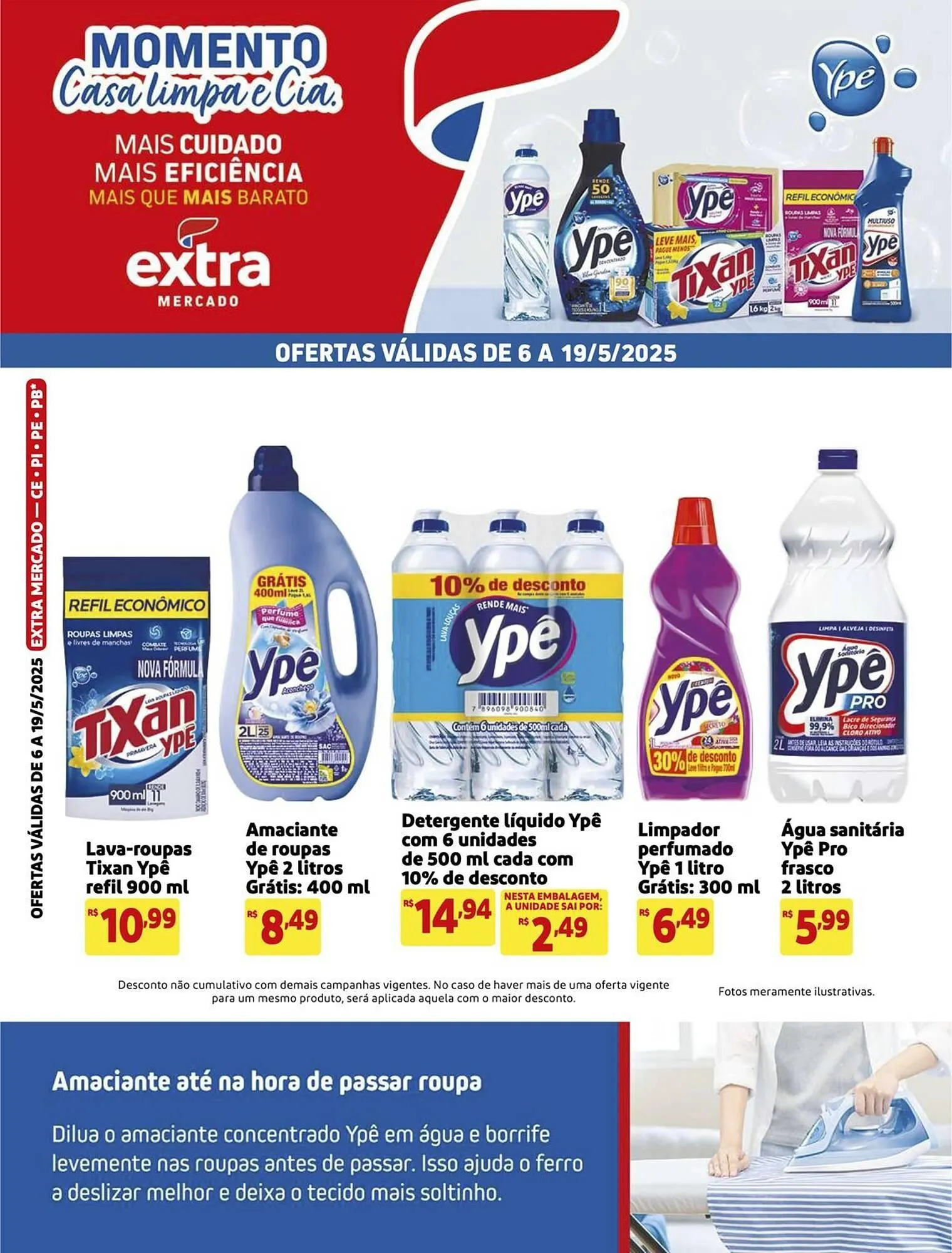 Encarte de Catálogo Extra 6 de maio até 19 de maio 2025 - Pagina 1