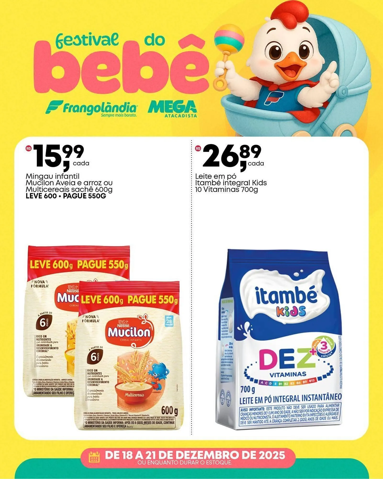 Encarte de Encarte Frangolândia 18 de dezembro até 21 de dezembro 2025 - Pagina 3