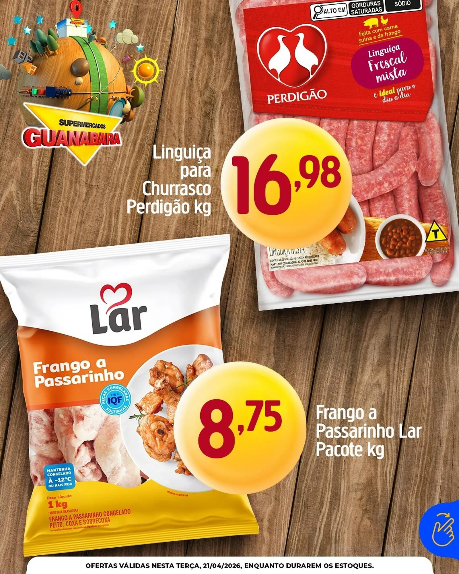Encarte de Encarte Supermercados Guanabara 21 de abril até 21 de abril 2026 - Pagina 3